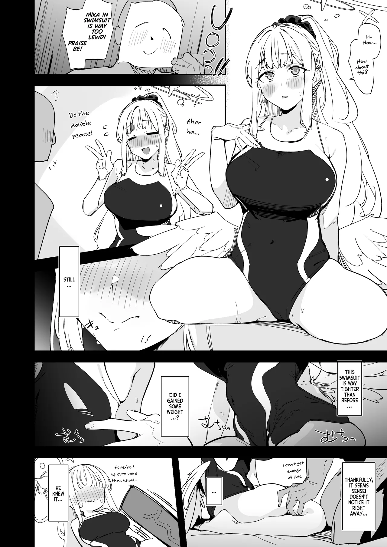 [GreenHouse (Uno Ryoku)]Mika to H suru Hon(Blue Archive) [English] [Pinandhita 論理型] [Digital] Page 15