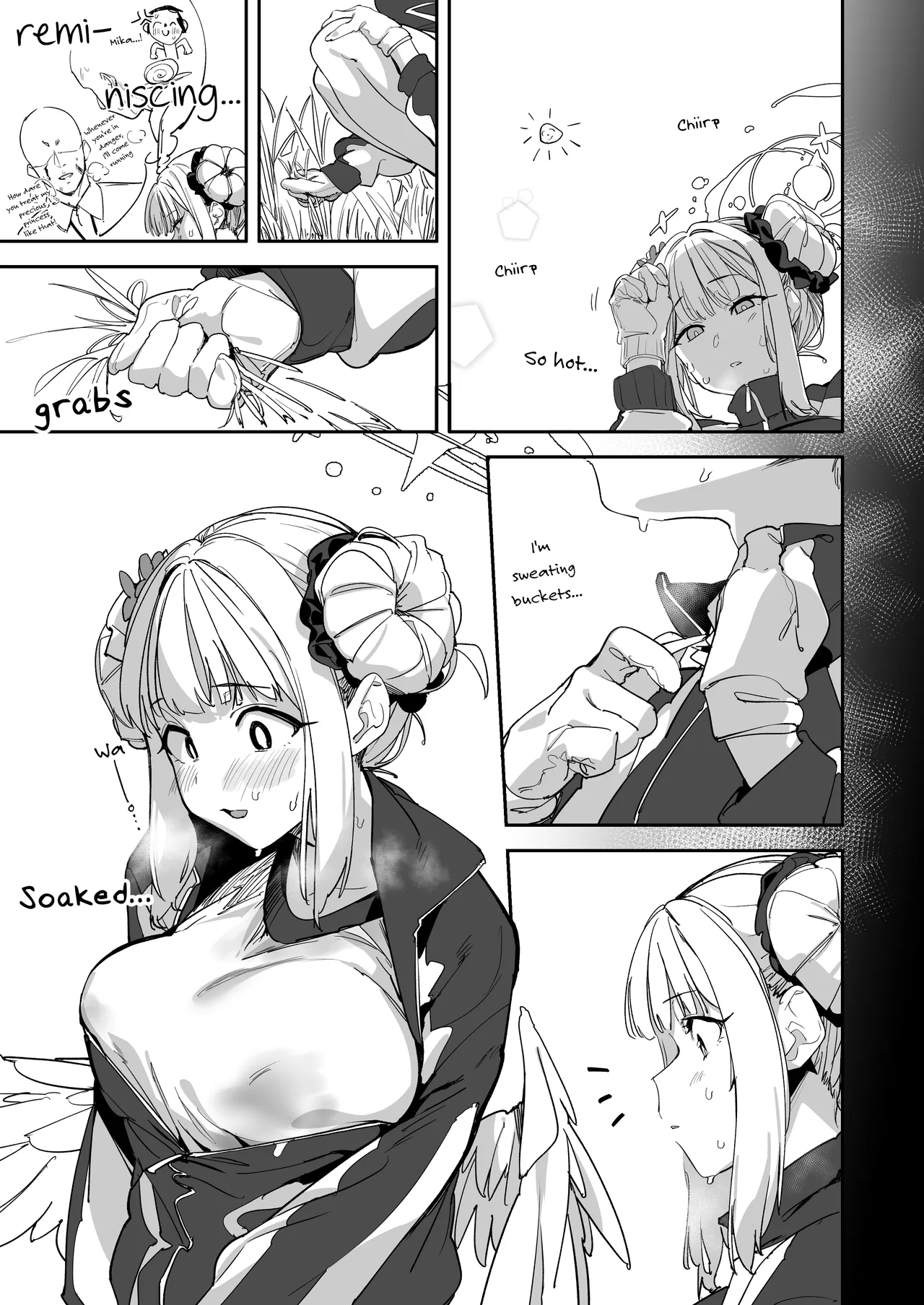[GreenHouse (Uno Ryoku)]Mika to H suru Hon(Blue Archive) [English] [Pinandhita 論理型] [Digital] Page 2