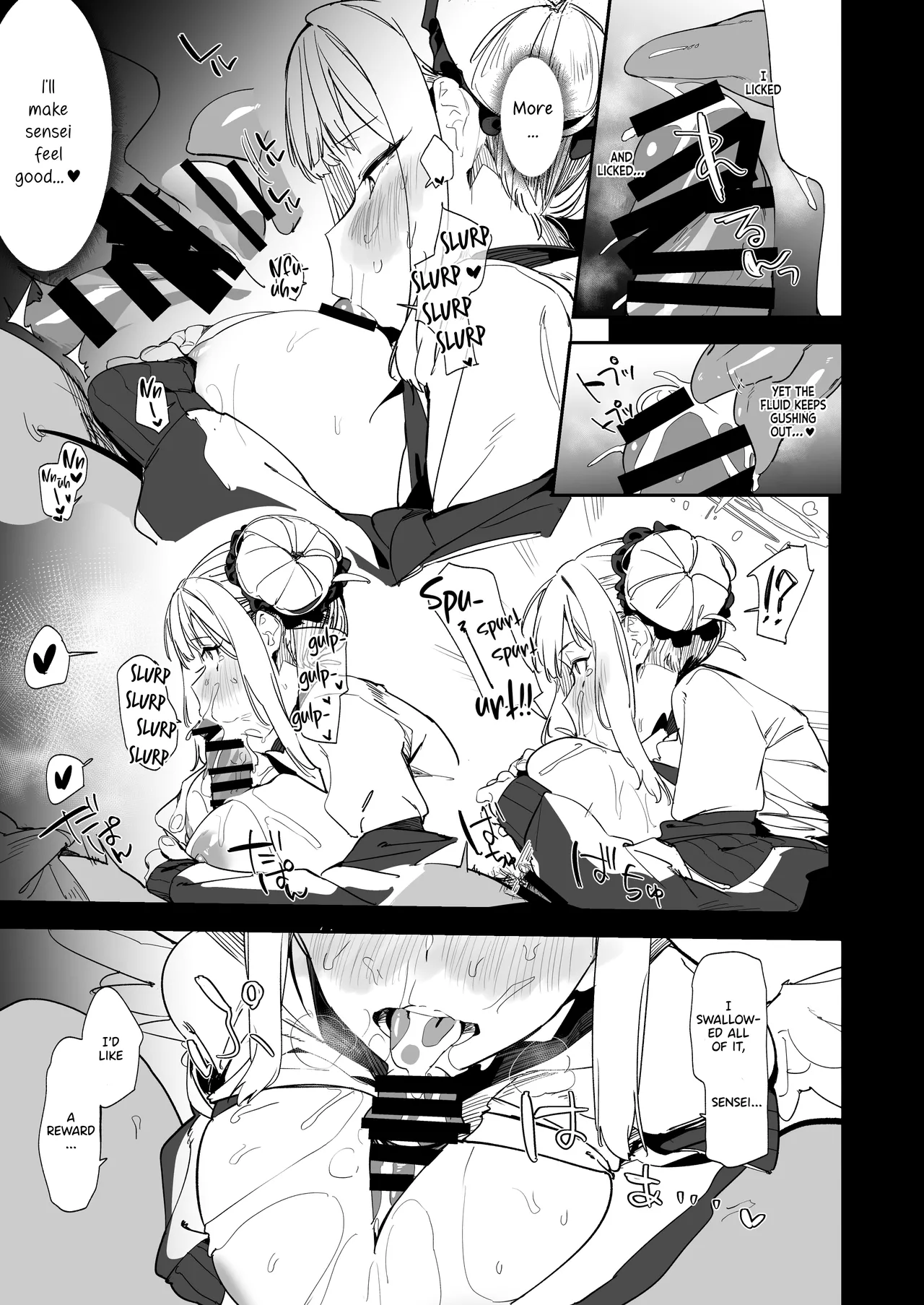 [GreenHouse (Uno Ryoku)]Mika to H suru Hon(Blue Archive) [English] [Pinandhita 論理型] [Digital] Page 8