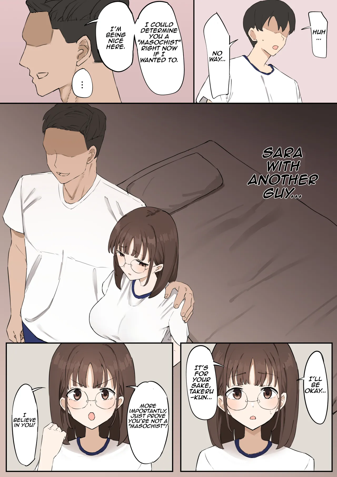 [muripoyo]"Masochists" can't pass on their genes! | "Mazo" wa Idenshi Nokosemasen![English] [Aishi21] Page 12