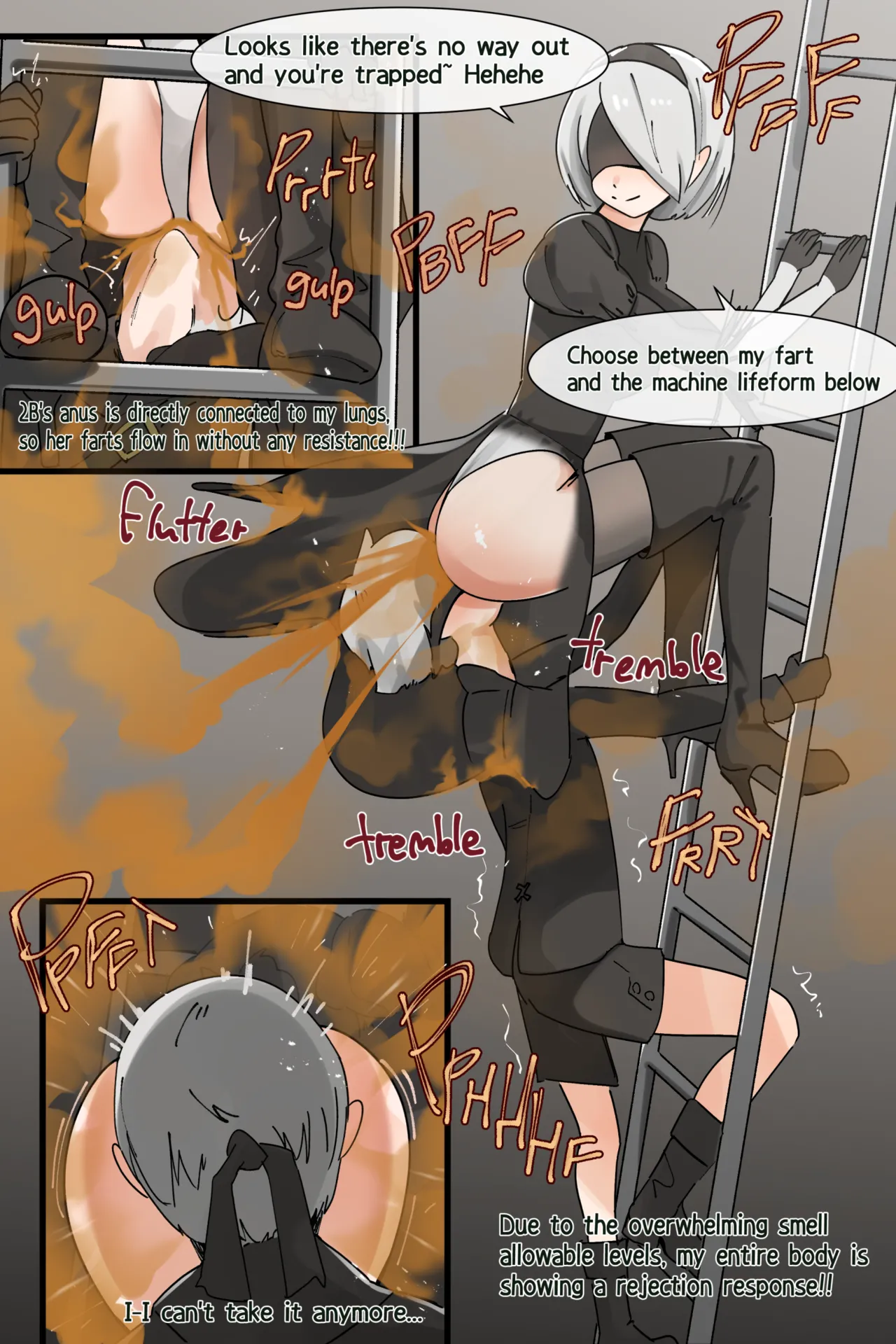 2B & 9S escape Page 11