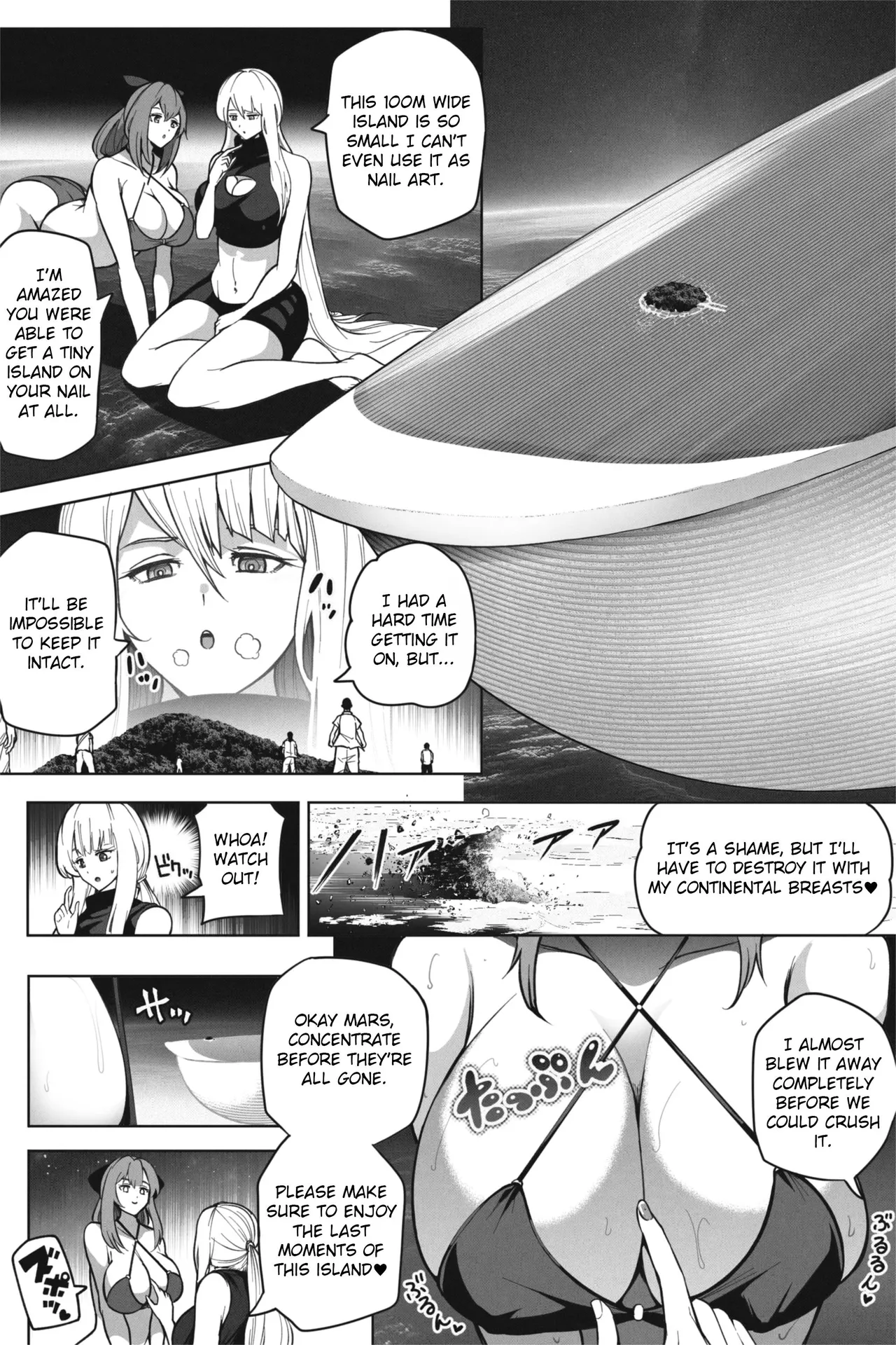 [Soryuu]If a super giant girl comes to stay on a small island[English] Page 11