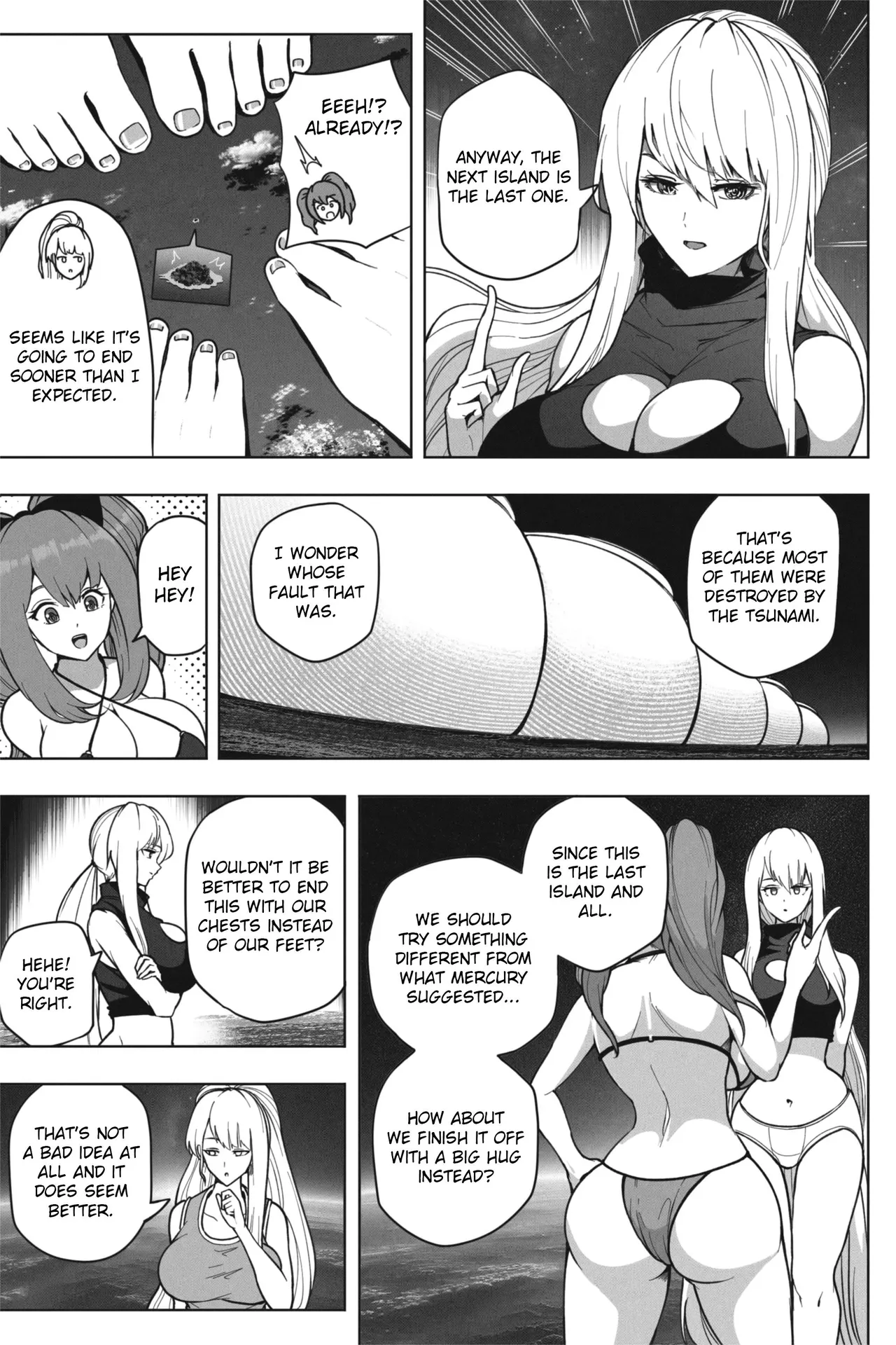 [Soryuu]If a super giant girl comes to stay on a small island[English] Page 20
