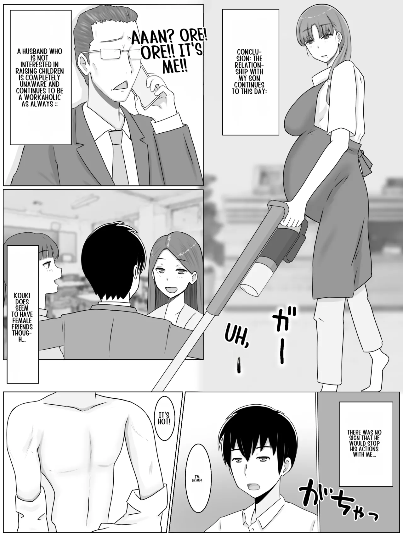 [Saimonke]Kaa-san to Shitai Koto ~ Zetsurin Musuko to no Seikatsu Kaisou Hen[English] [LiChungChin] Page 47