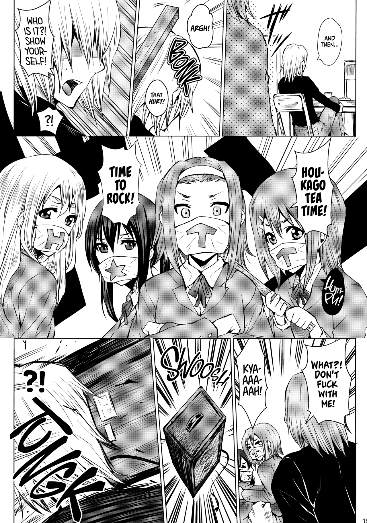 (C81) [Heta no Yoko Zuki (Dunga)]Kakitare!! | Sex Pet!(K-ON!) [English] [head empty] Page 14