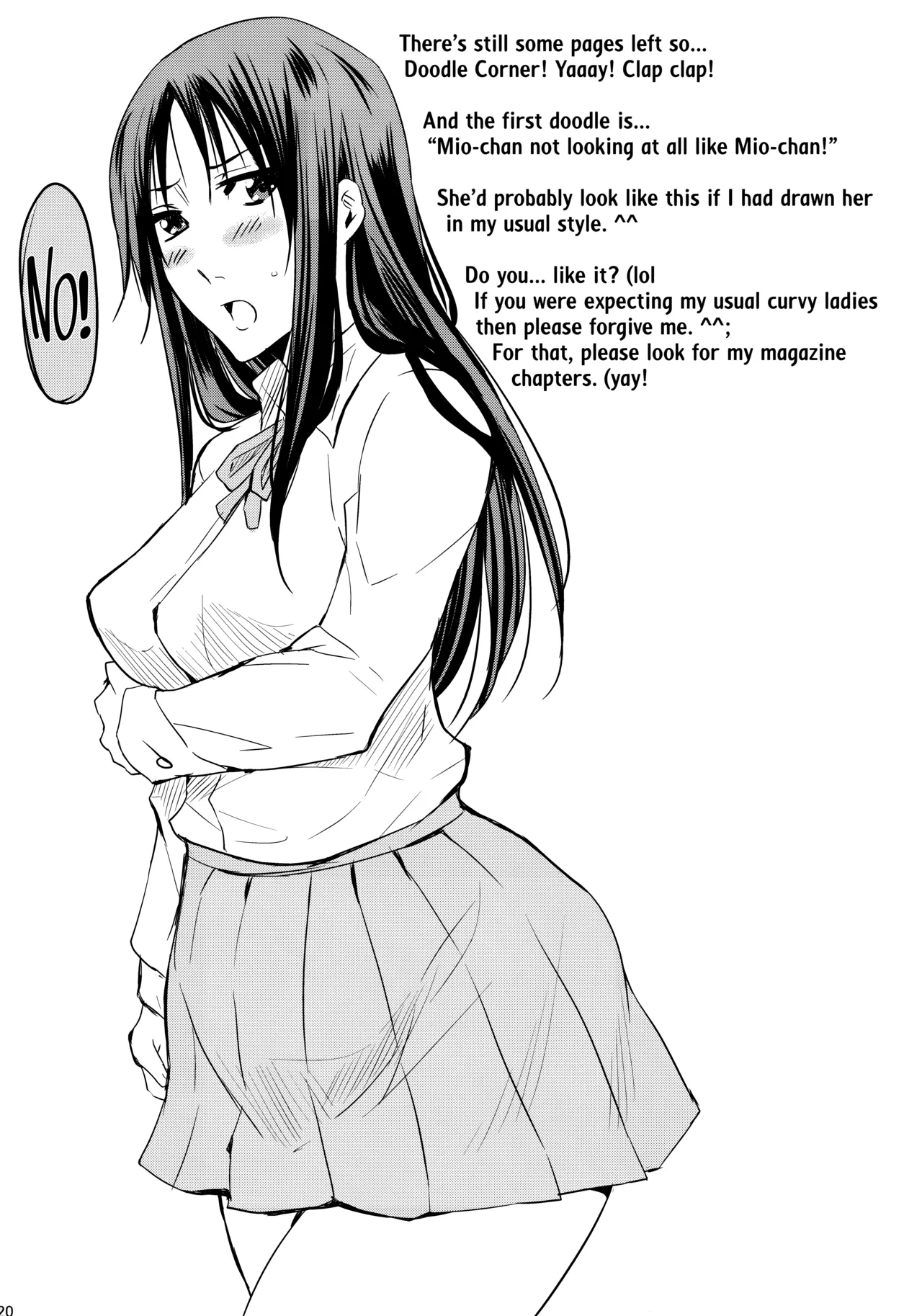 (C81) [Heta no Yoko Zuki (Dunga)]Kakitare!! | Sex Pet!(K-ON!) [English] [head empty] Page 19