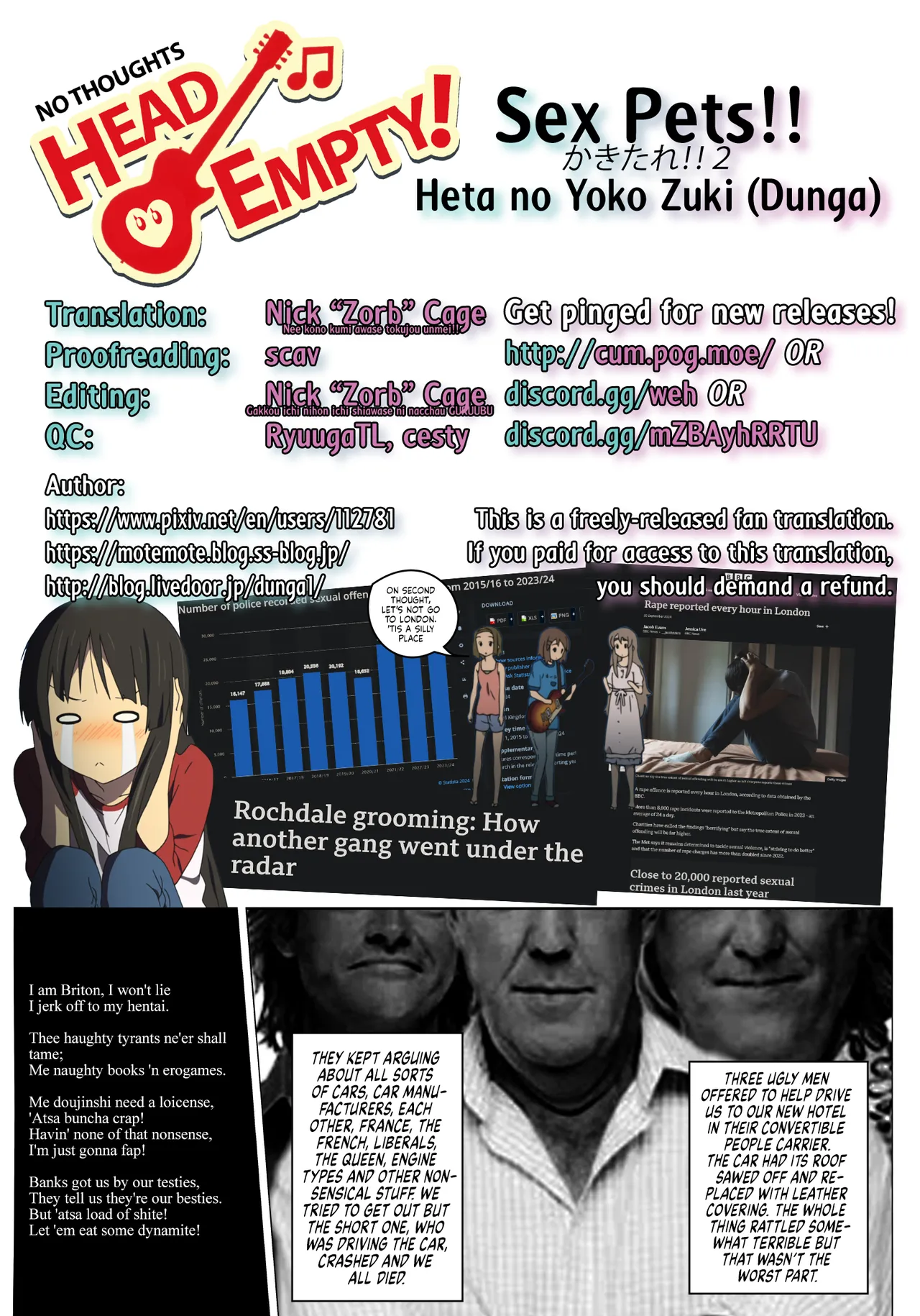 (C82) [Heta no Yoko Zuki (Dunga)]Kakitare!! 2 | Sex Pets!!(K-ON!) [English] [head empty] Page 27