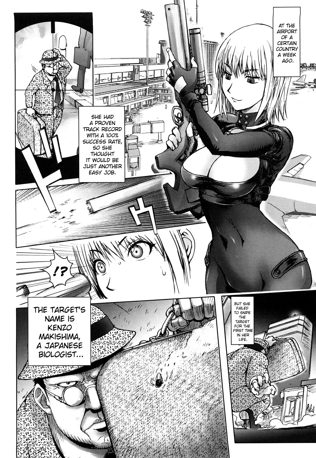 [Kon-Kit]The Adventures of Suicide Man, The Woman Who Never Misses, and Hime-Chan[English] Page 42
