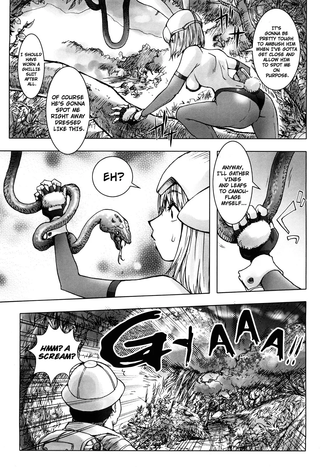 [Kon-Kit]The Adventures of Suicide Man, The Woman Who Never Misses, and Hime-Chan[English] Page 45