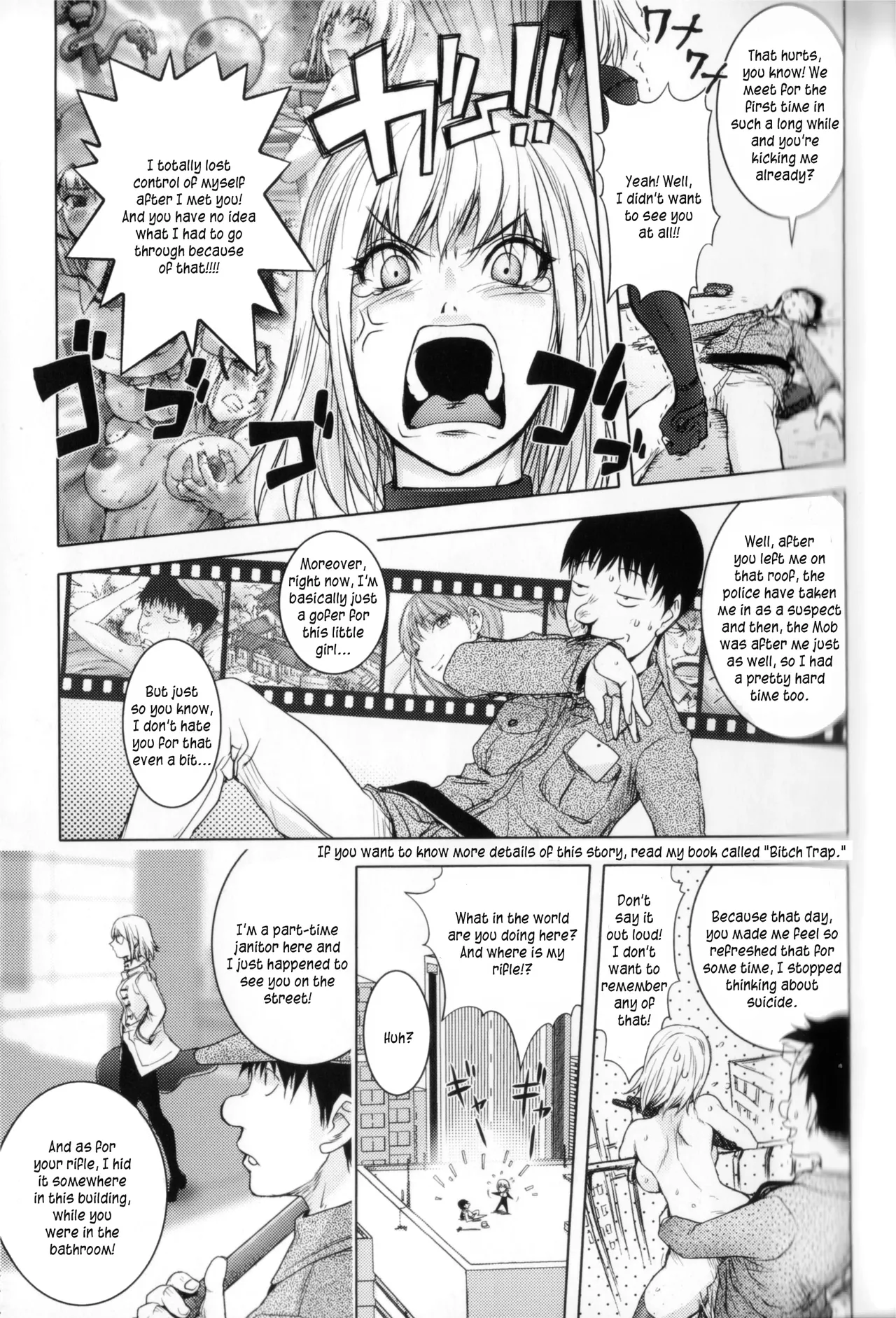 [Kon-Kit]The Adventures of Suicide Man, The Woman Who Never Misses, and Hime-Chan[English] Page 83