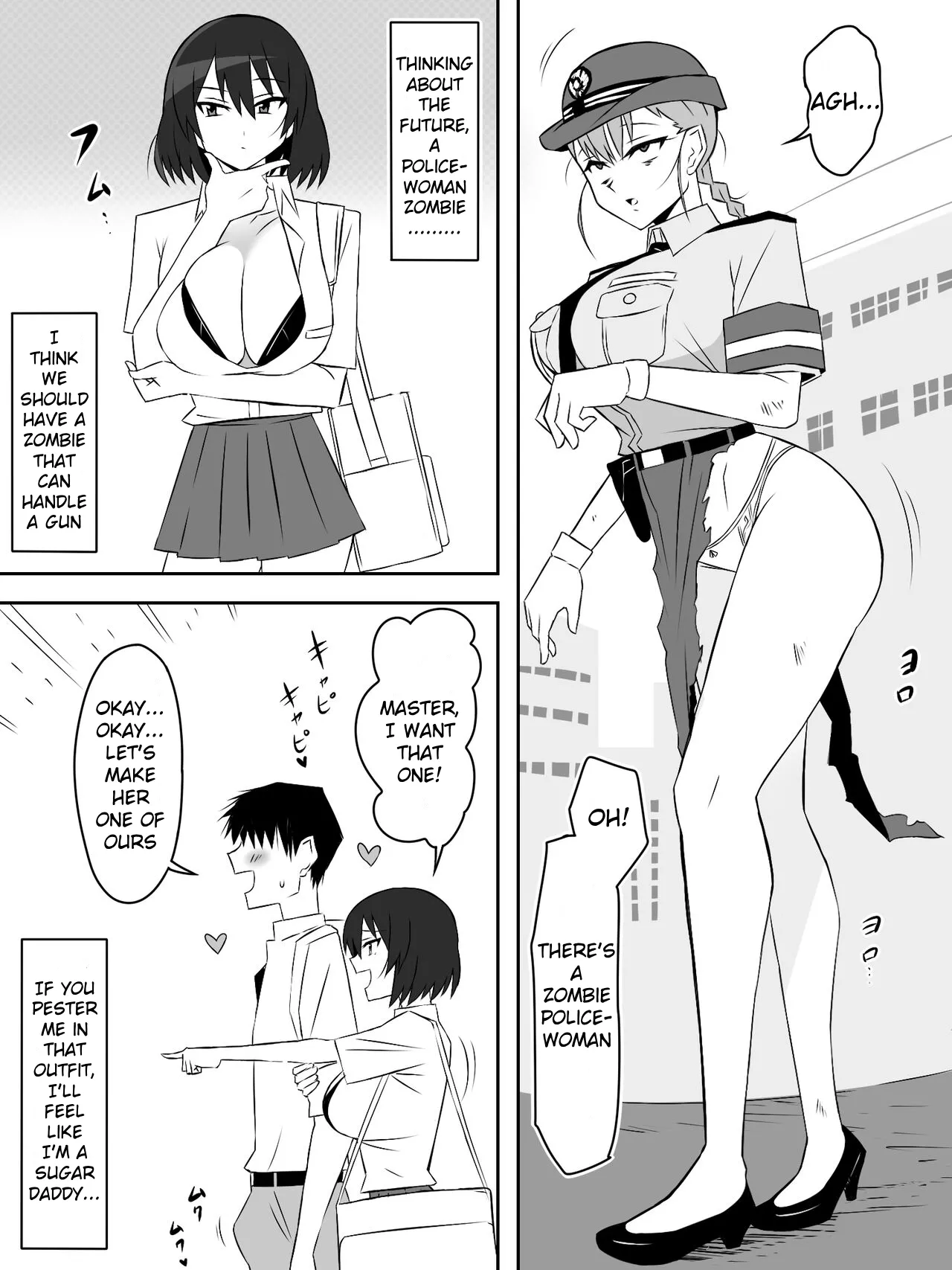 [Circle Kagemusha (Kagemusha)]Zombie Harem Life ~Koutai Mochi no Ore to Bakunyuu Zombie~ 6[English] Page 10