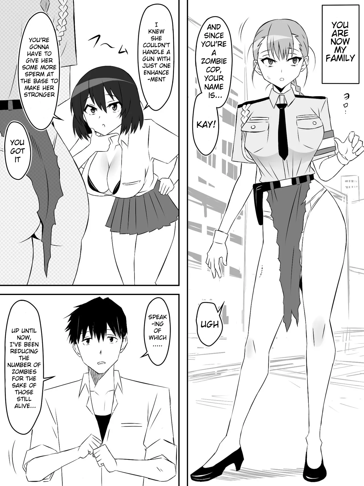 [Circle Kagemusha (Kagemusha)]Zombie Harem Life ~Koutai Mochi no Ore to Bakunyuu Zombie~ 6[English] Page 15