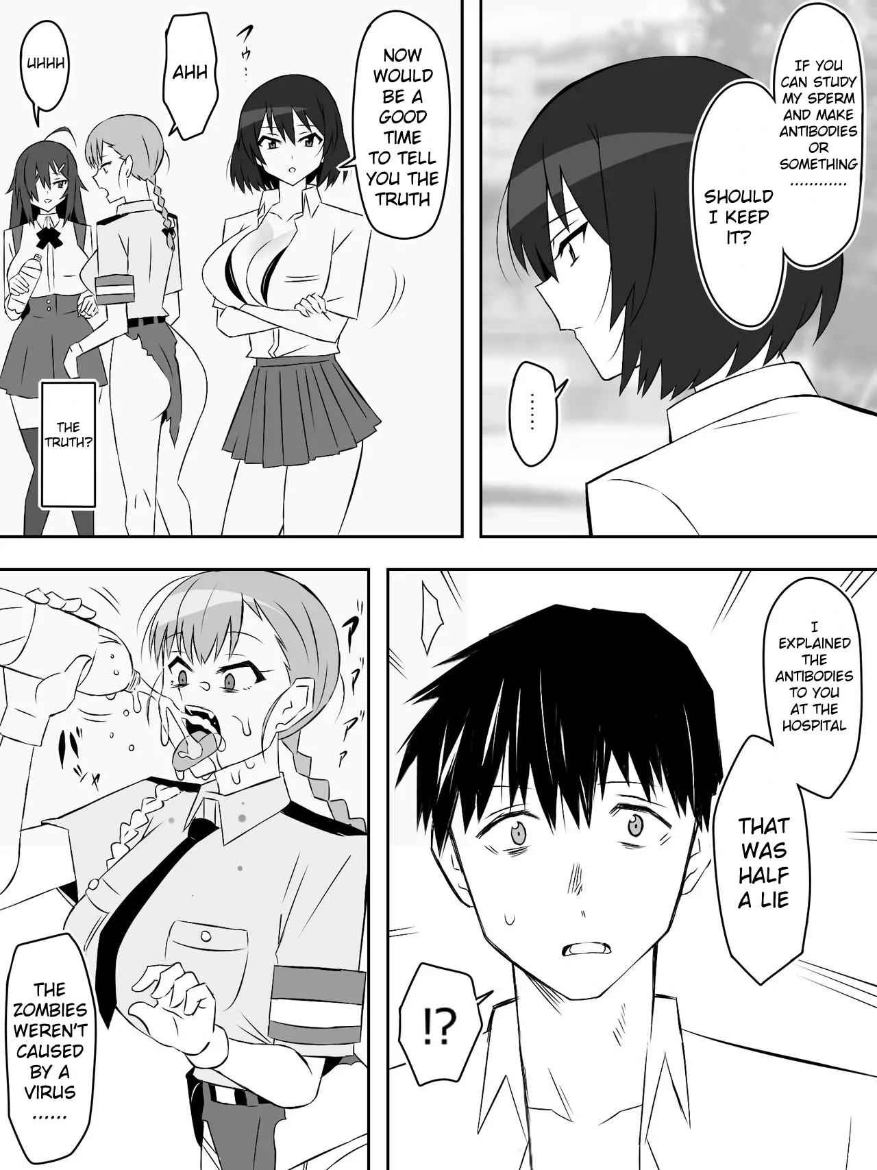 [Circle Kagemusha (Kagemusha)]Zombie Harem Life ~Koutai Mochi no Ore to Bakunyuu Zombie~ 6[English] Page 16