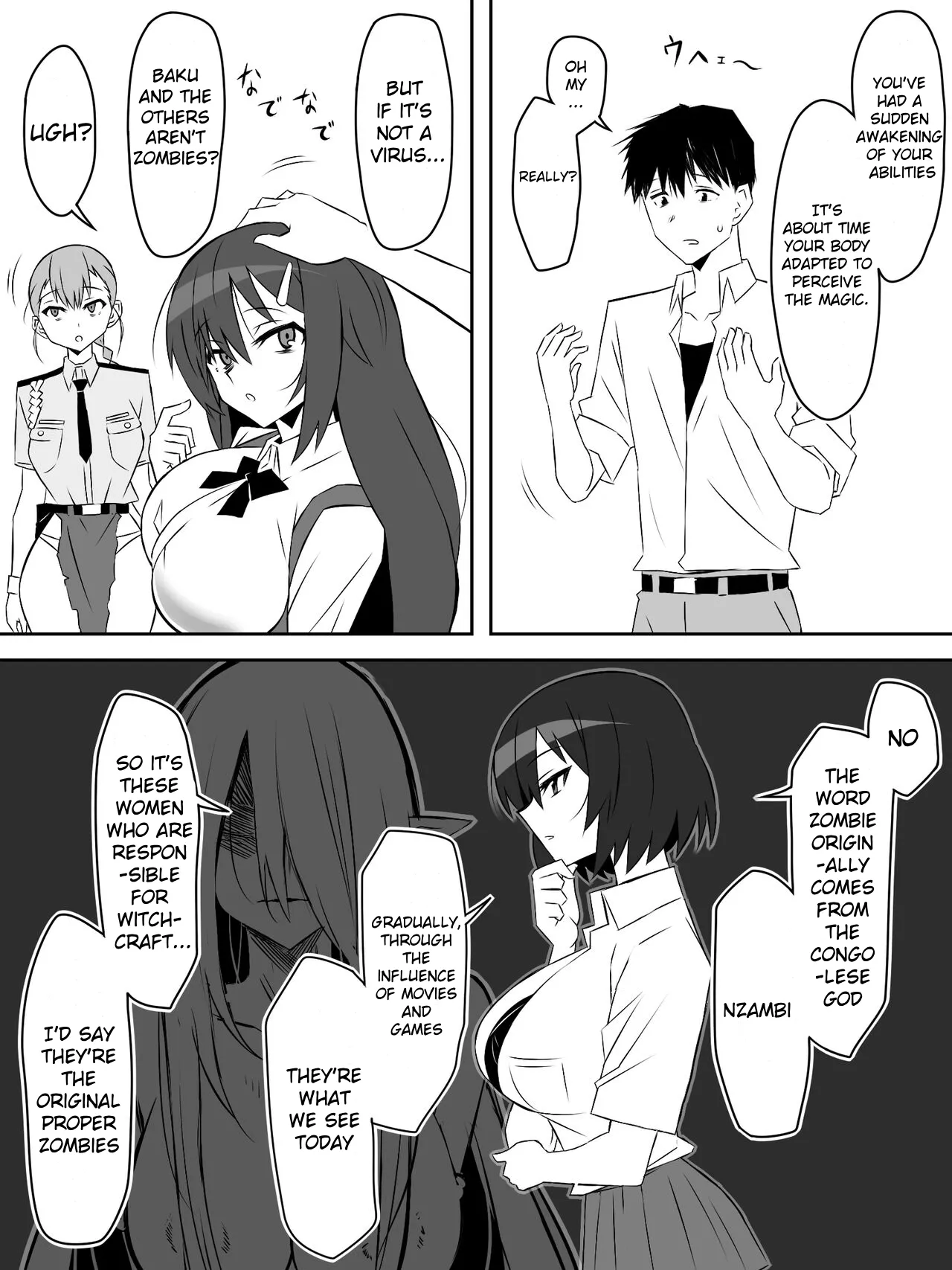 [Circle Kagemusha (Kagemusha)]Zombie Harem Life ~Koutai Mochi no Ore to Bakunyuu Zombie~ 6[English] Page 19