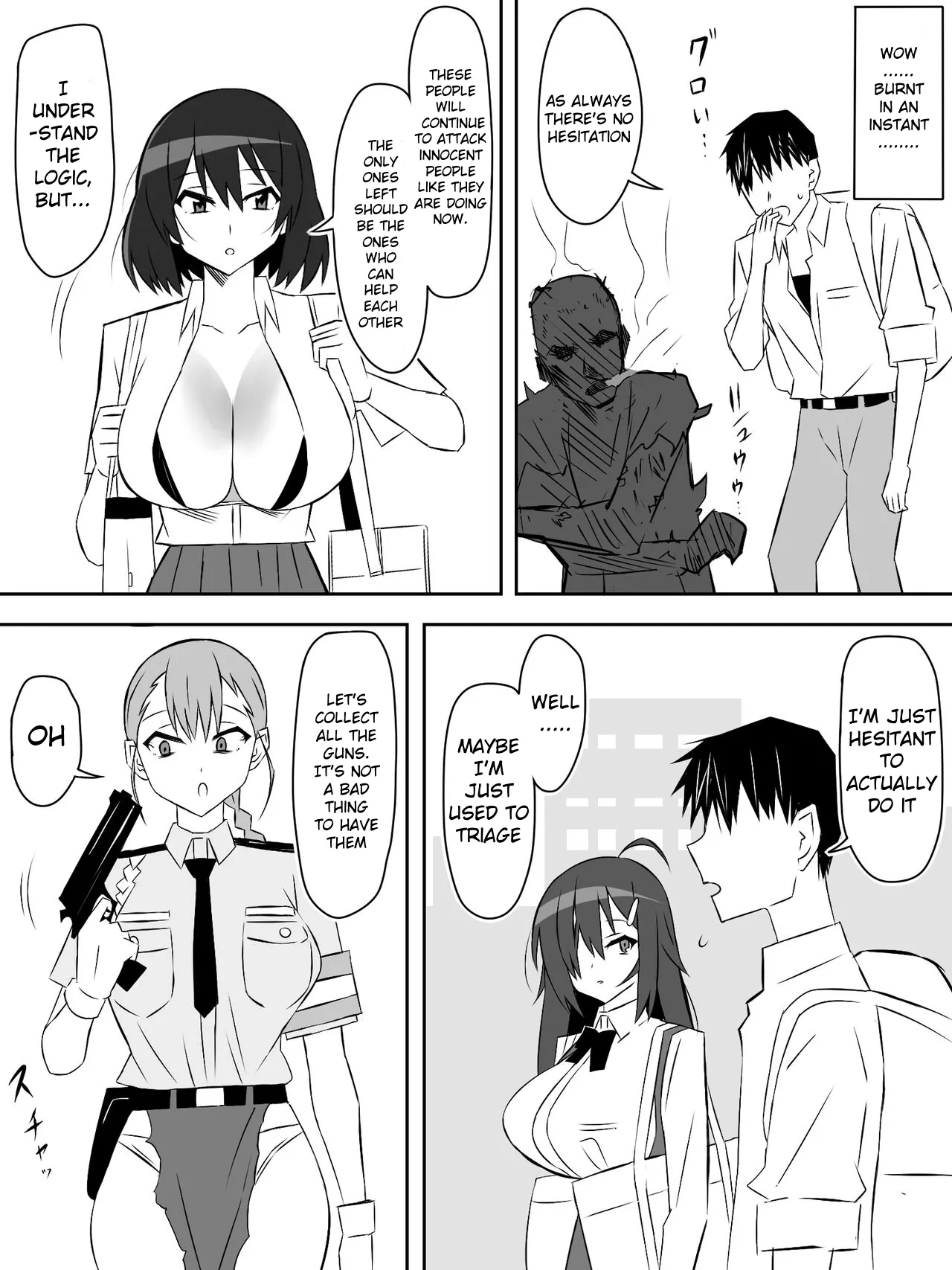 [Circle Kagemusha (Kagemusha)]Zombie Harem Life ~Koutai Mochi no Ore to Bakunyuu Zombie~ 6[English] Page 25