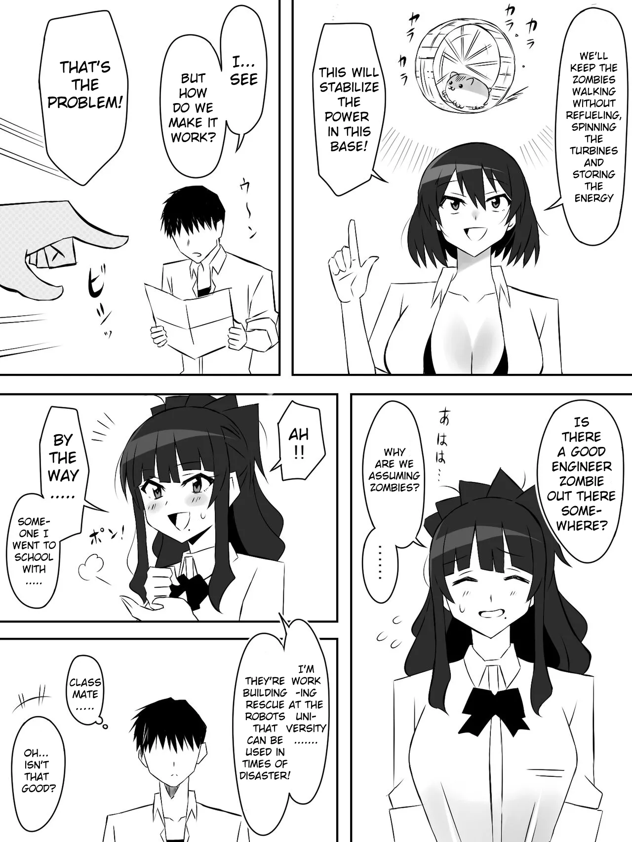 [Circle Kagemusha (Kagemusha)]Zombie Harem Life ~Koutai Mochi no Ore to Bakunyuu Zombie~ 6[English] Page 29