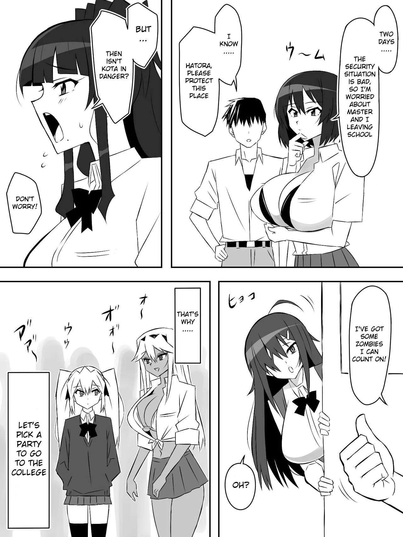 [Circle Kagemusha (Kagemusha)]Zombie Harem Life ~Koutai Mochi no Ore to Bakunyuu Zombie~ 6[English] Page 32