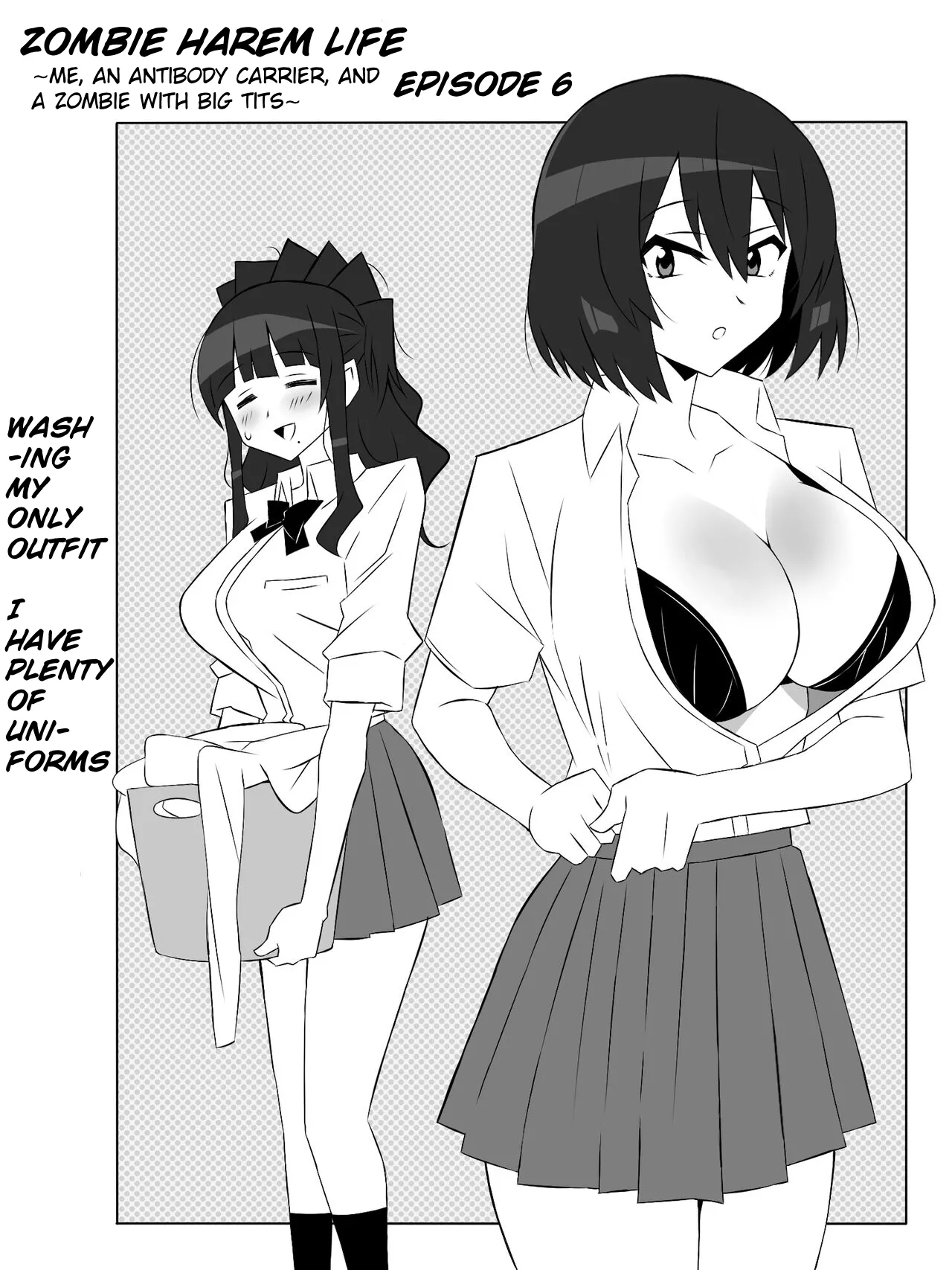[Circle Kagemusha (Kagemusha)]Zombie Harem Life ~Koutai Mochi no Ore to Bakunyuu Zombie~ 6[English] Page 7