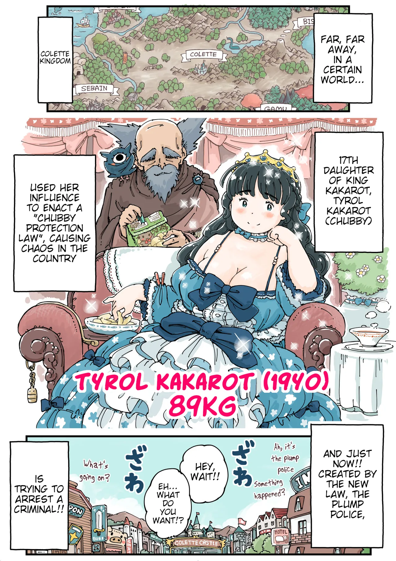 [Meshi Mika Okoku]Pocchari♪ Triple Shikei[English] Page 4