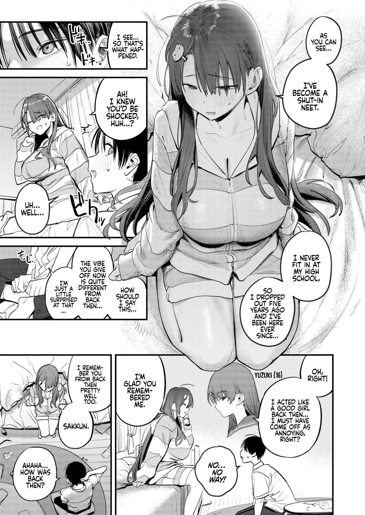 [Momojiru Teien (Momokumo)]Mamono no Heya ~6 nen-buri ni Saikai shitara Hikikomori NEET ni Natteita Shinyuu no Onee-san ni Semararete Seieki o Shiboritorareru Hanashi | Monster’s Room ~The Story of Being Milked by My Best Friend's Older Sister who had Become a Shut-in NEET after not seeing Her for Six Years[English] [Coffedrug] [Digital] Page 12