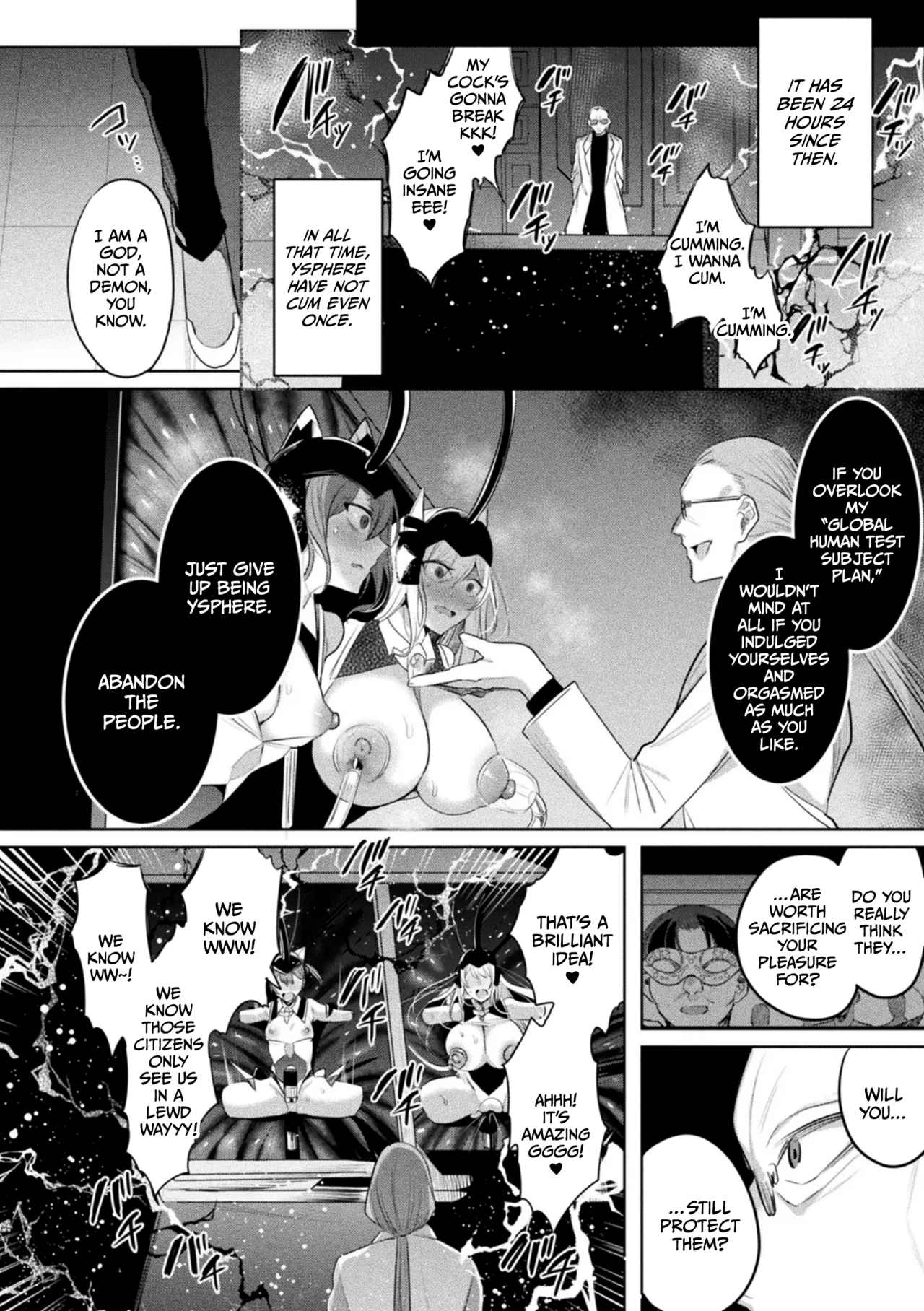 [Amamiya Mizuki, Pin-Point]Soukou Seiki Ysphere ~ Ingyaku no Sen'nou kaizou ~ THE COMIC[English] [CulturedCommissions] [Digital] Page 182