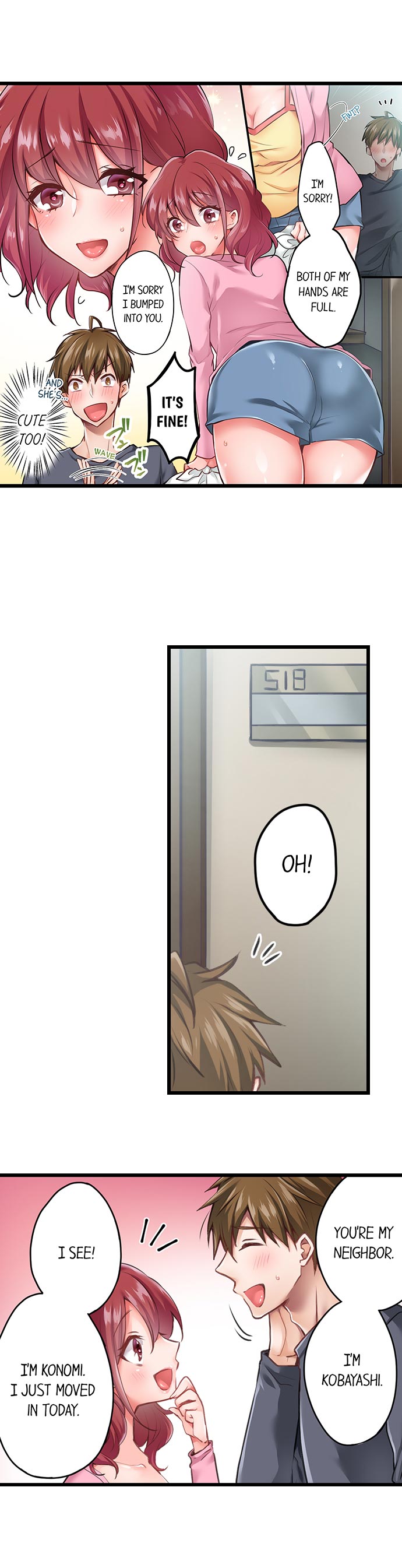 [Tenma Haruka]Jitaku no Kagi wa Toroana no Naka ~Ijiwaru na Yubi de Hojirarete Iku... | The Key to my Body[English] {Hipertoon} Page 4
