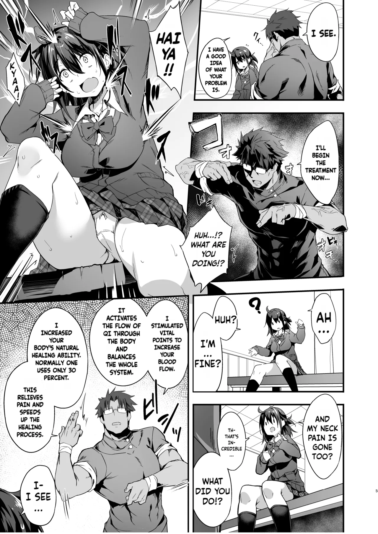[Otukimi Koubo (Akizora Momidi)]Hikou Seitai de Seikando MAX Shijutsu Sarechau JK | A highschool girl's erogenous zones get turned up to max by acupressure.[English] [Fallen Games] [Digital] Page 6