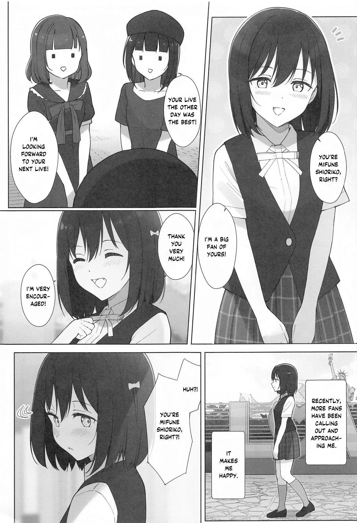 (Bokura no Love Live! 43) [TATAHOT (TATA)]Machi de Souguu Shita Shioriko-chan ni Ecchi na Onegai Shitemita(Love Live! Nijigasaki High School Idol Club) [English] [YuushaNi] Page 2