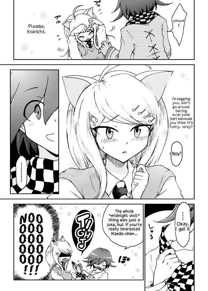 [Danbaldia]Kaede Nyanko to Ouma-kun(New Danganronpa V3) [English] Page 3
