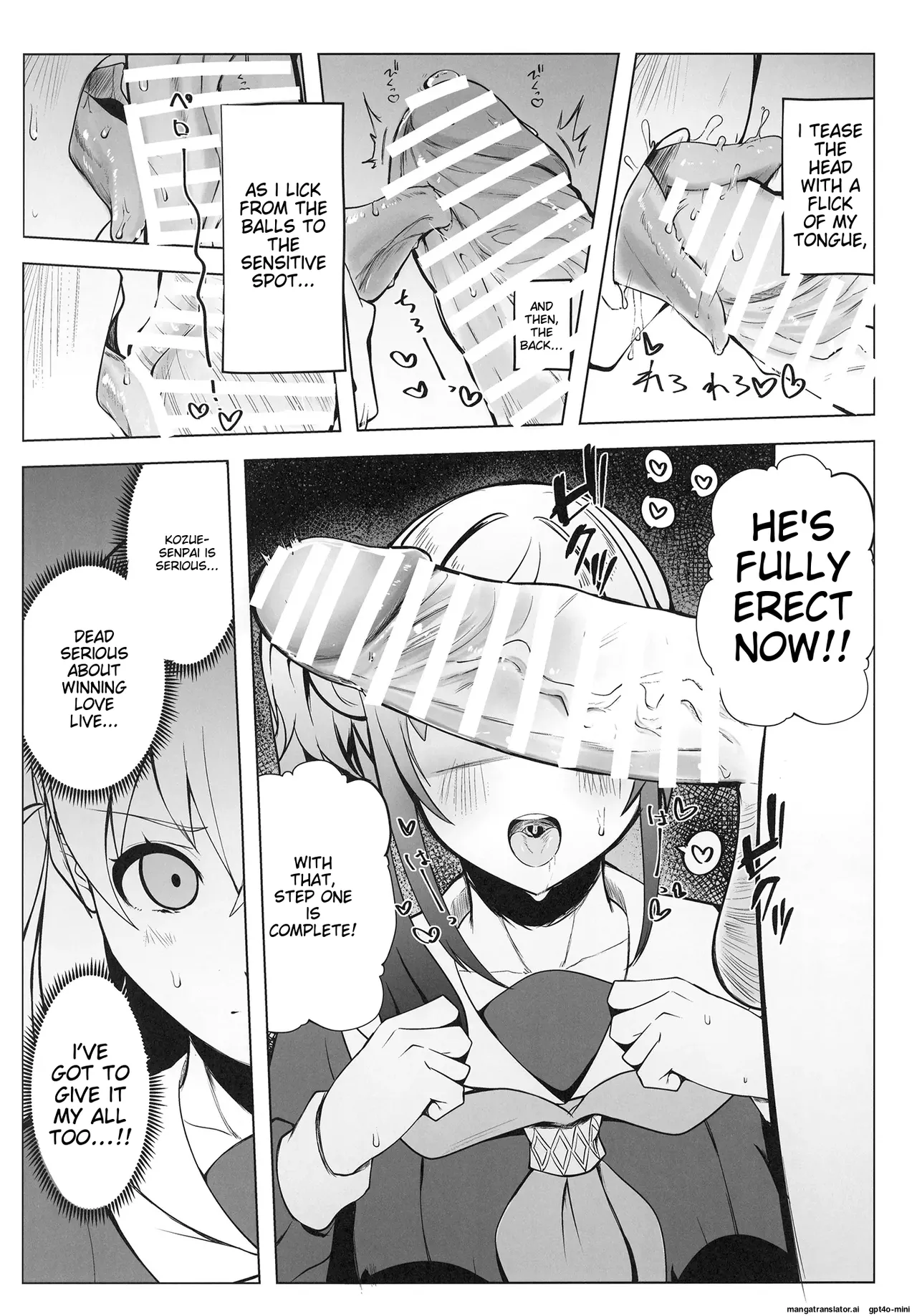 [OH MY GOSH!! (Ya-kun, Karin)]Otomune-shiki ChitsuTrain Juku ~Cerise Bouquet Hen~ | Otsumune Style Vaginal Training School: Cerise Bouquet Edition(Love Live! Hasunosora Jogakuin School Idol Club) [English] [MTL] [Digital] Page 9