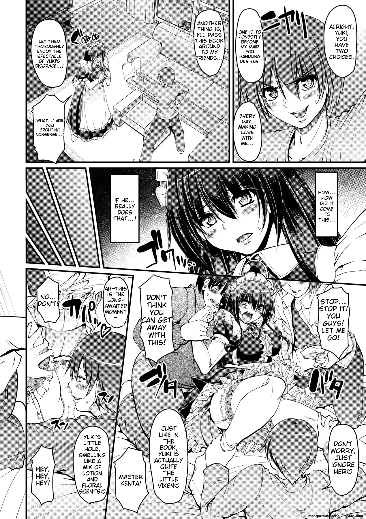 [Alexi Laiho]Maid no XXX wa Anata no Tame ni[English] [MTL] [Decensored] [Digital] Page 201