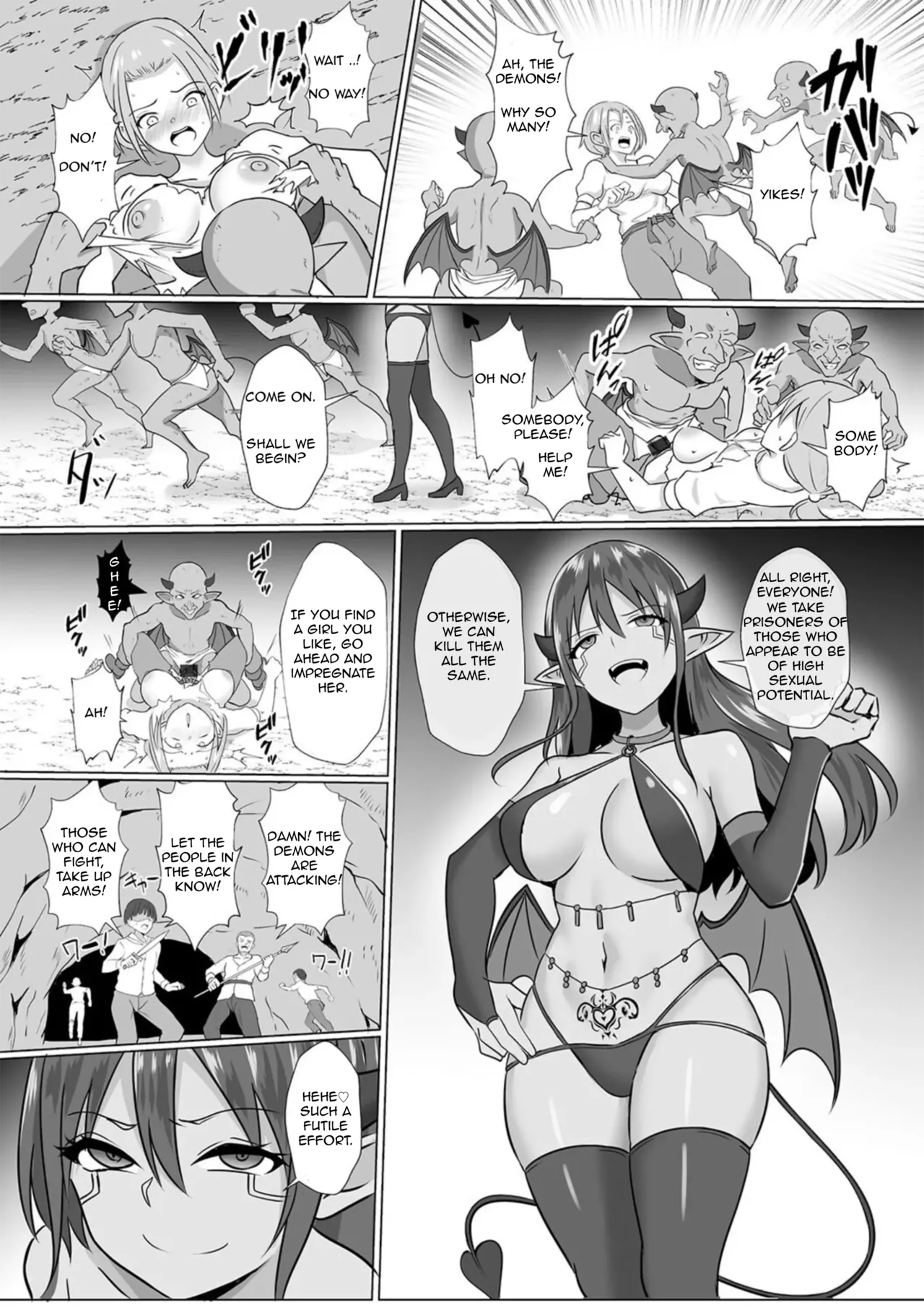 [Bullet]Inma Shouki Liz Ch. 1 | Liz, the Succubus Courtesan Princess Ch. 1[English] Page 14
