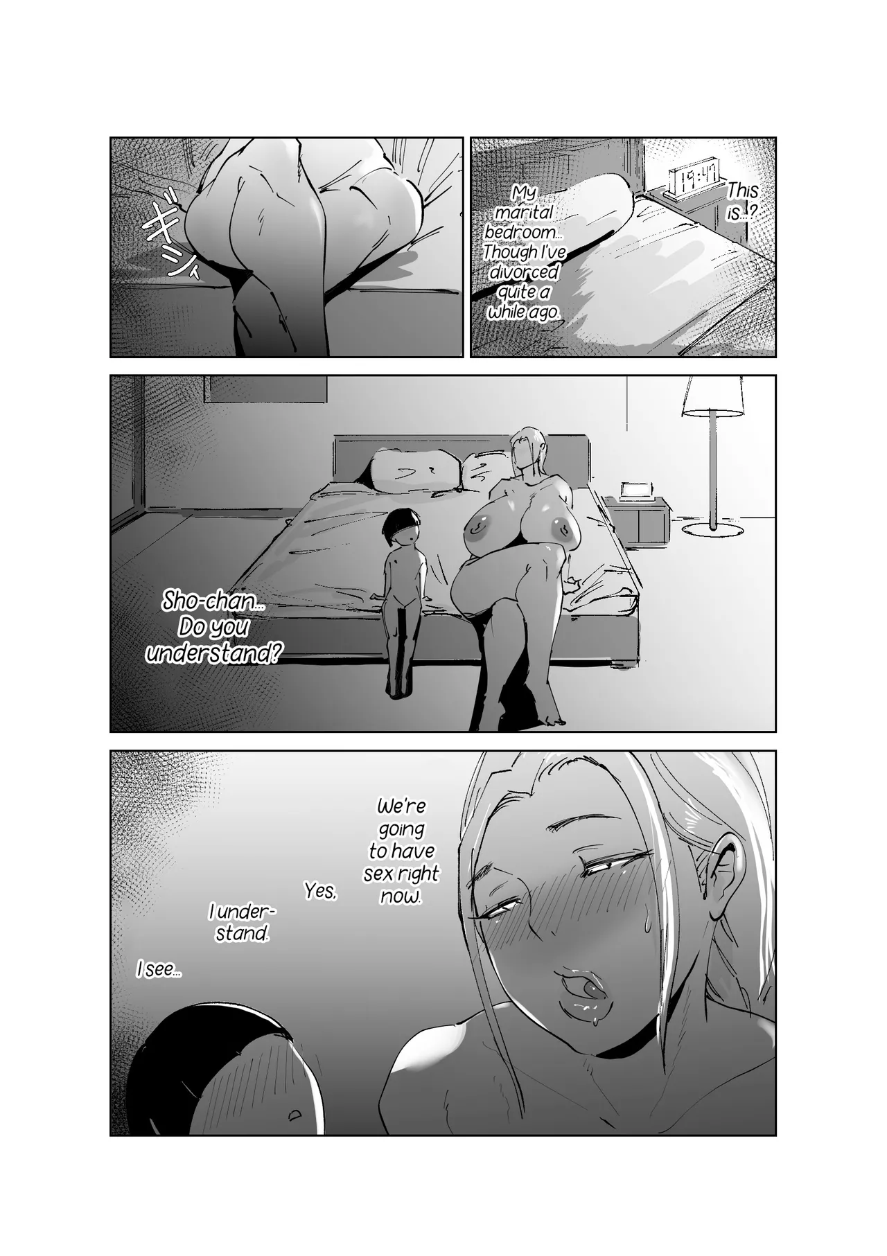 [Hathor]Do Inran Dolly ~Gomen! Kimi no Mama wa Boku no Onaho Mama~ | Slutty Dori~ Sorry! Your Mom Is My Onahole Mommy~[English] Page 54
