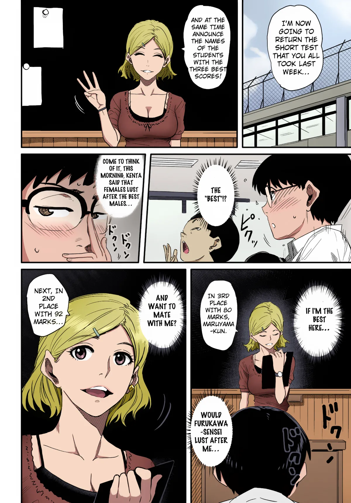 [Hana Hook]Hahaoya Shikkaku Elite Oyako no M Buta Netorare Tenraku Jinsei[English][Colorized][Erocolor](Ongoing) Page 12
