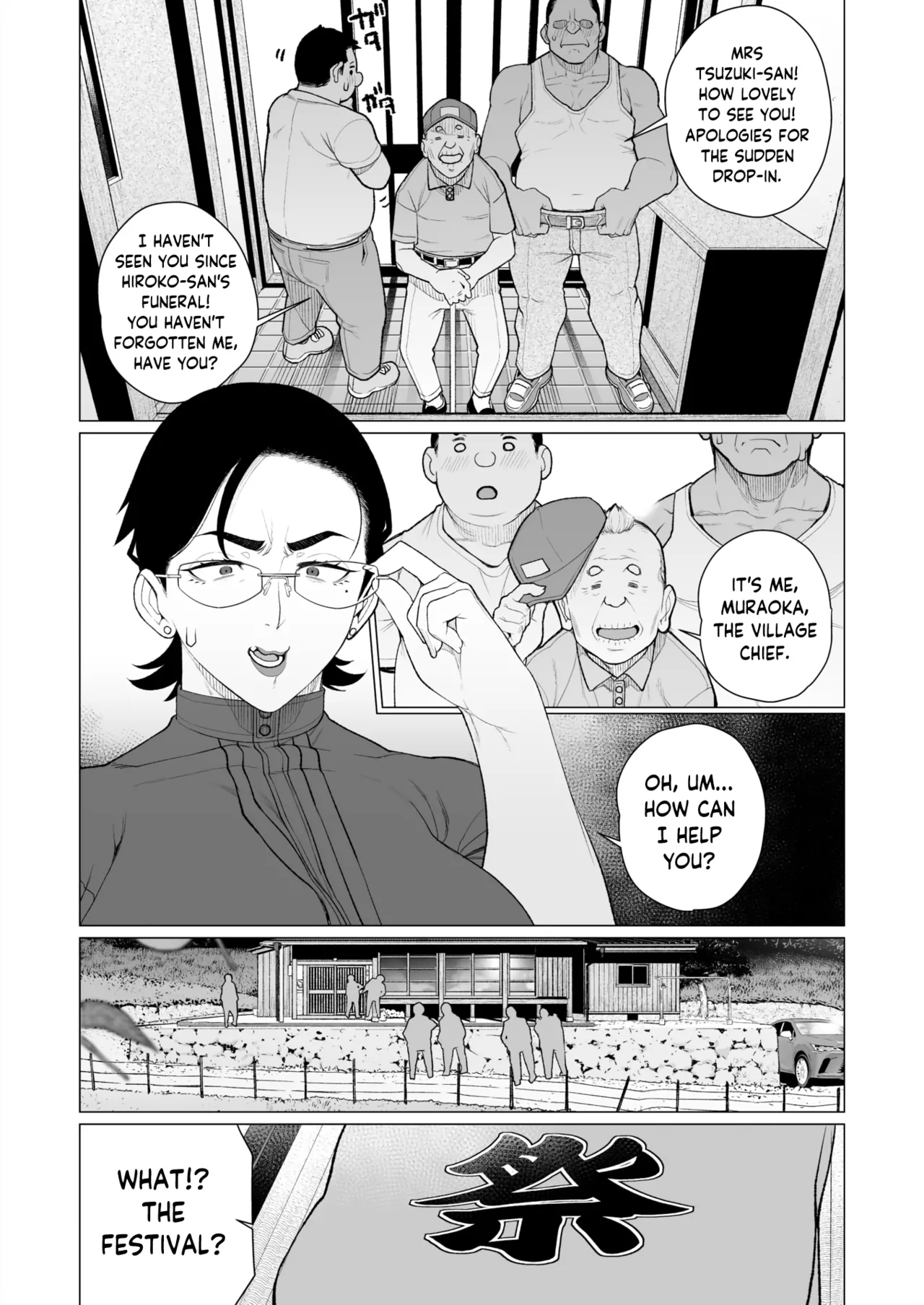 [Minamida Usuke]Tokai-ha Hitozuma Mura Matsuri | Yuppie Wife, Village Festival(COMIC HOTMiLK Koime Vol. 49) [English] [skibidibenki] [Digital] Page 3