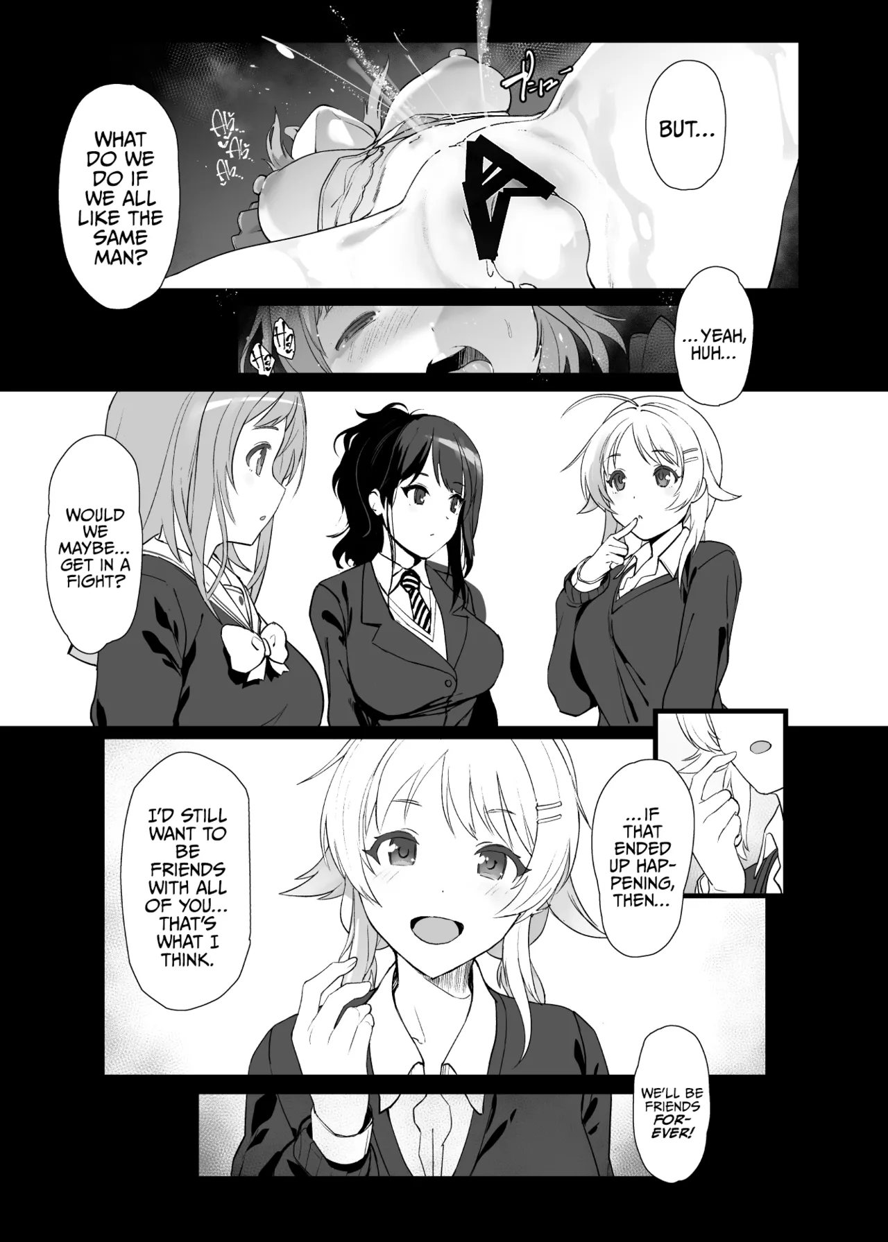 [Trinity Kyoudan (Yodare)]Sakuragi Mano no Renai Jijou | Of Sakuragi Mano's Love(THE iDOLM@STER: Shiny Colors) [English] [Bikkie Biter] [Digital] Page 10
