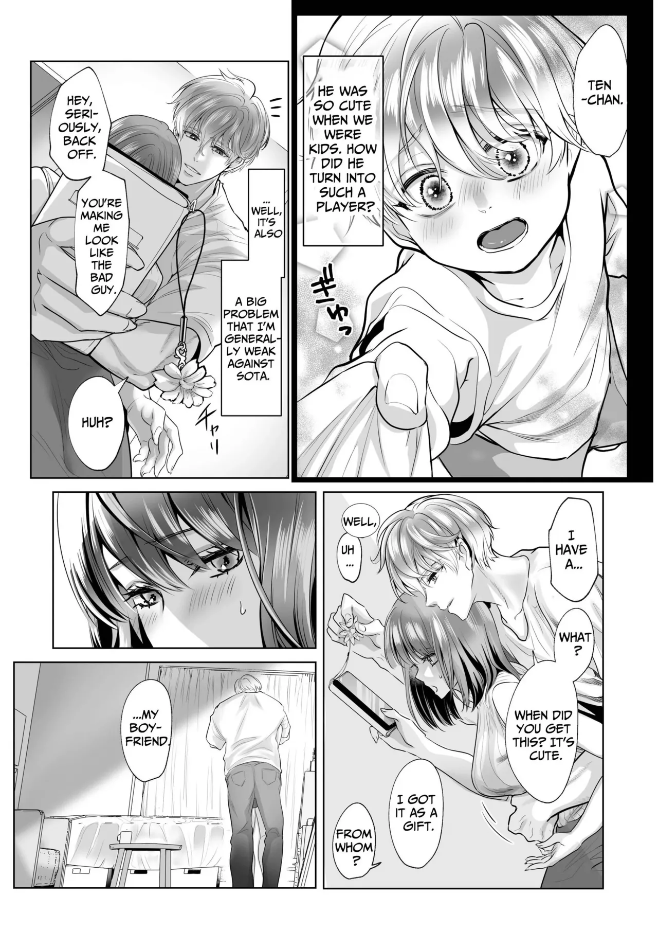 [Shiroi Ofuton]Osananajimi datta Kimi to | With My Longtime Friend[English] [Chocolate] Page 8