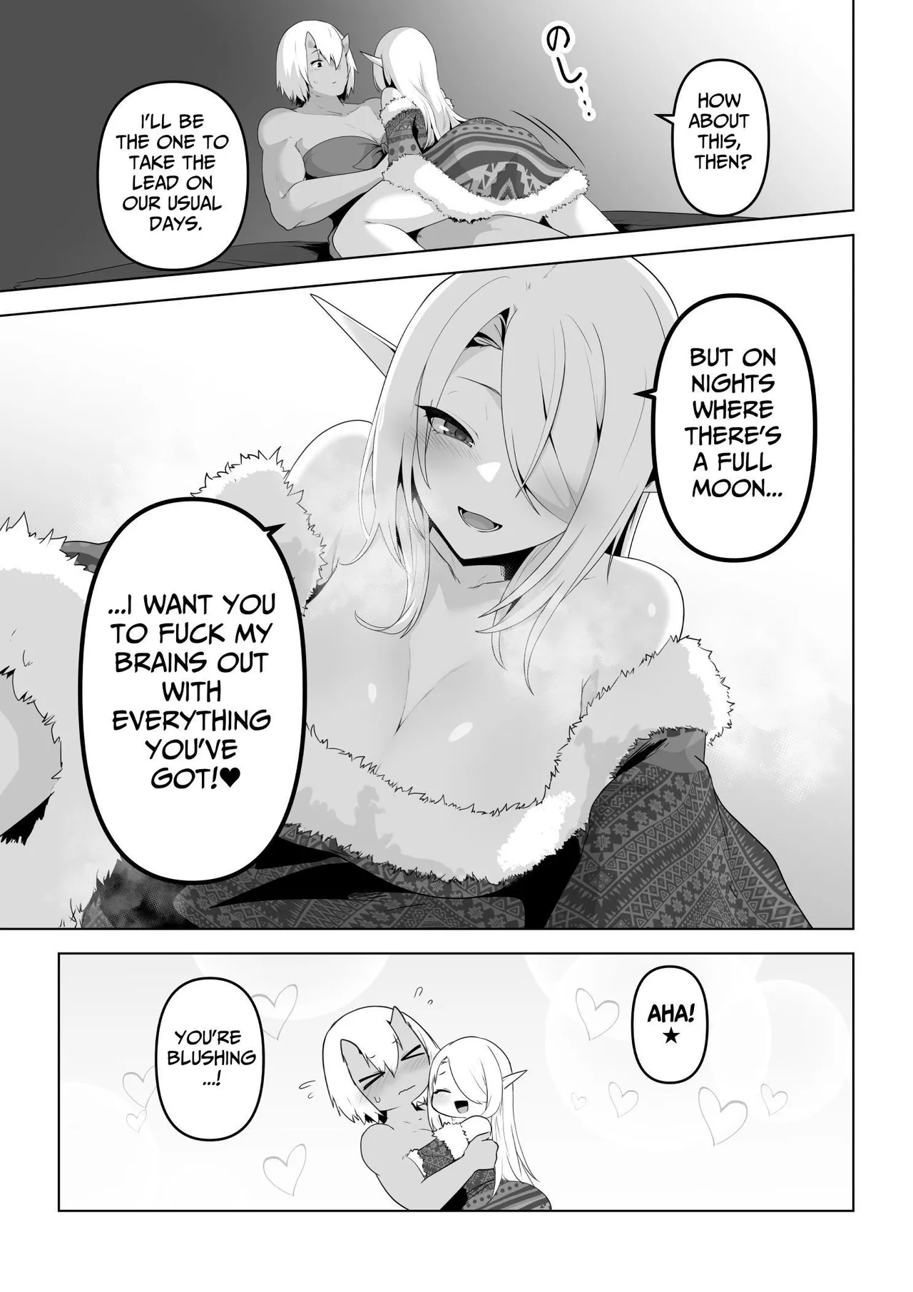 [HASHIOKI (Otemoto)]Seiyoku Tsuyo Tsuyo Elf wa Muriyari Okashite Hoshii | Lustful Elf Wants To Be Violated Against Her Will[English] [tsuyoshi] Page 59
