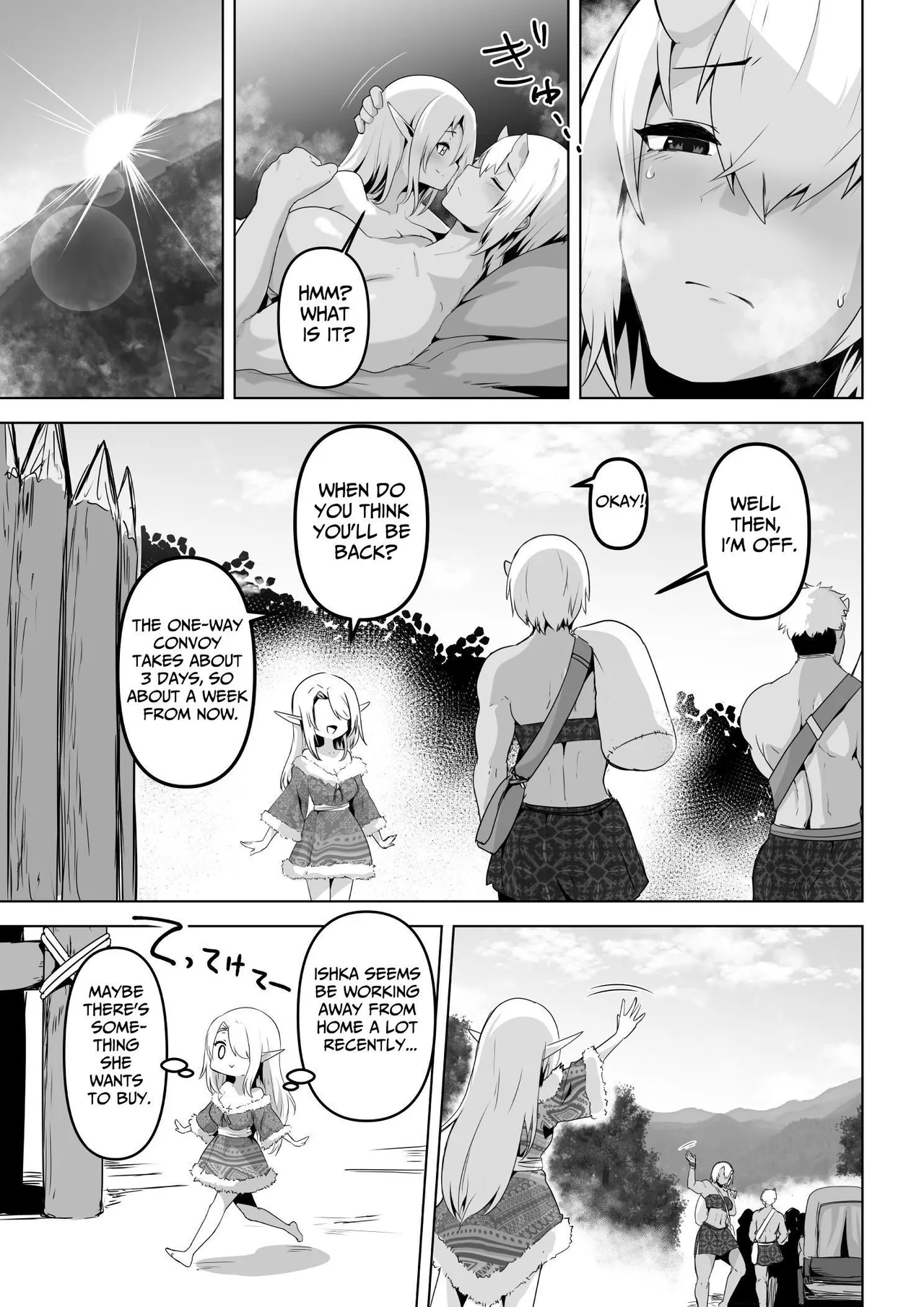 [HASHIOKI (Otemoto)]Seiyoku Tsuyo Tsuyo Elf wa Muriyari Okashite Hoshii | Lustful Elf Wants To Be Violated Against Her Will[English] [tsuyoshi] Page 7