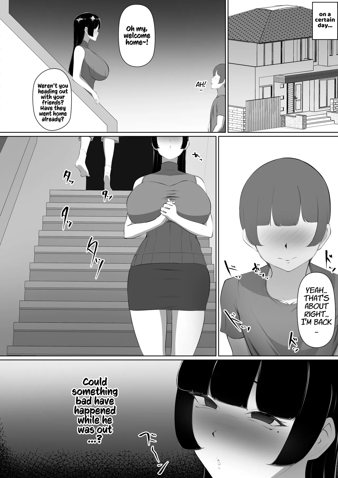 [Amatou Biske]Moto GraDol Haha o Okazu ni Shita no ga Baremashita | My Mother, a Former Adult Actress, Caught Me Using Her as Fap Material[English] [Kusanuu] Page 5
