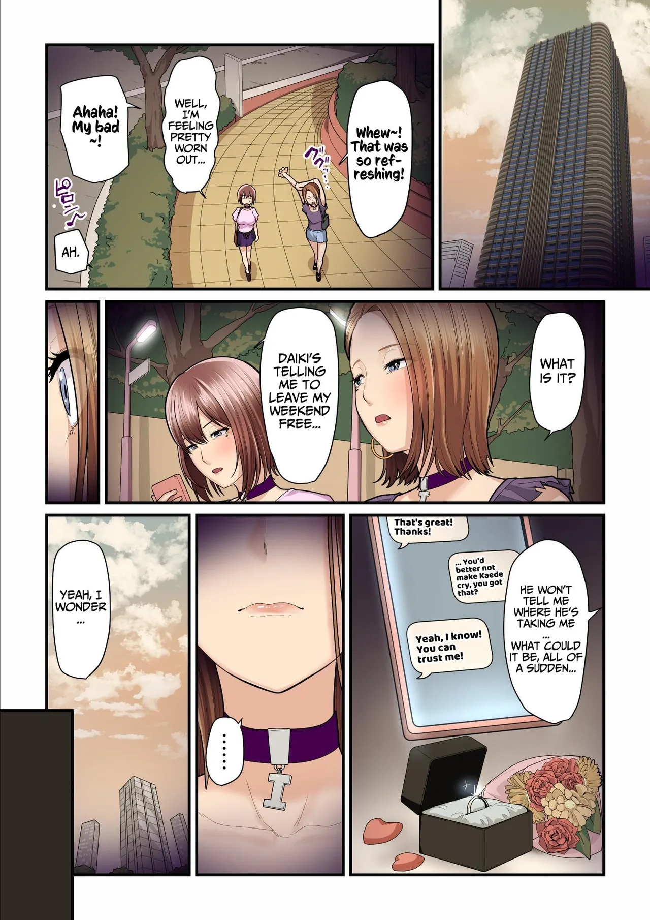 [Ura no Hikidashi (Nizii)]Pakokatsu Oji-san to Kaede-chan (1+2+3) | Kaede and The Sugar Daddy(1+2+3) [English] [Kusanuu] Page 208