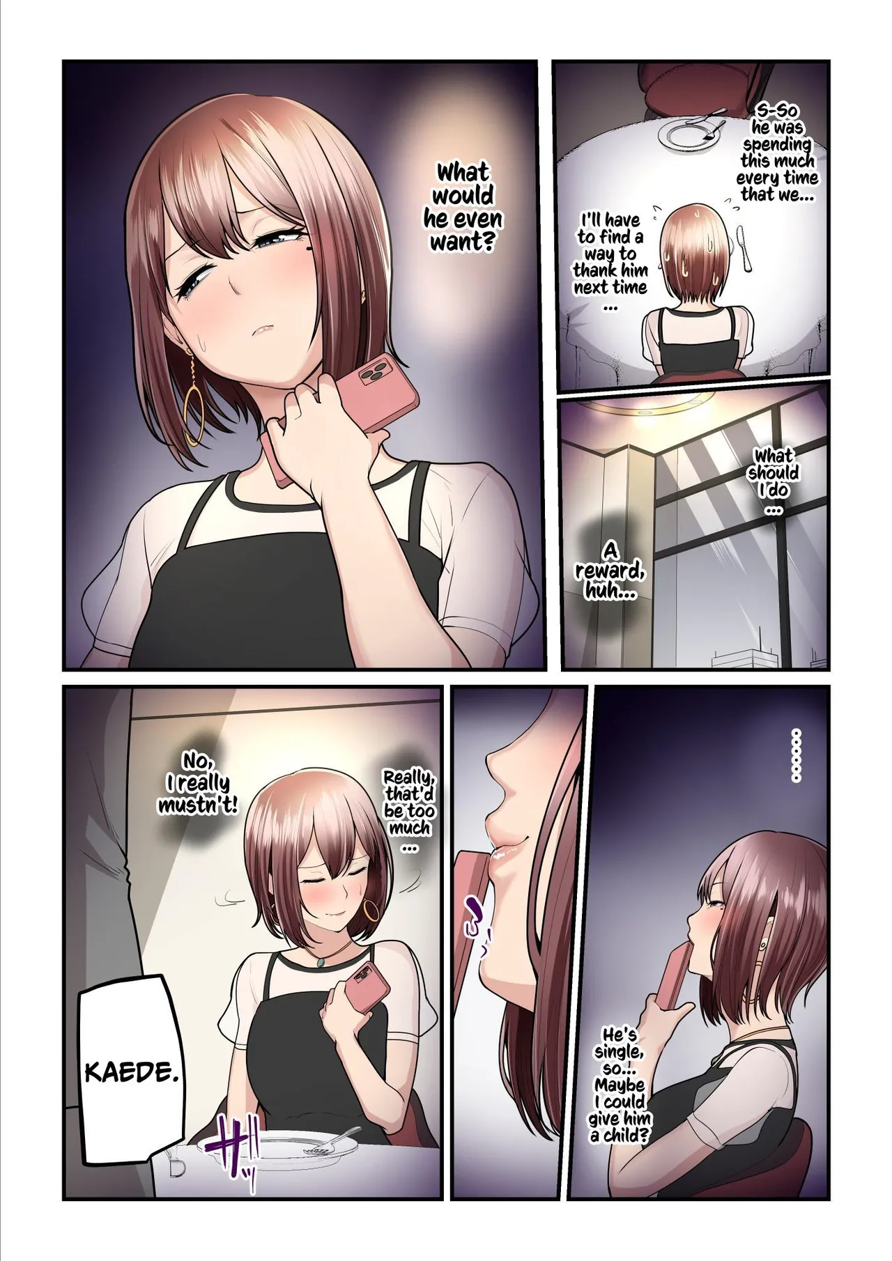 [Ura no Hikidashi (Nizii)]Pakokatsu Oji-san to Kaede-chan (1+2+3) | Kaede and The Sugar Daddy(1+2+3) [English] [Kusanuu] Page 213