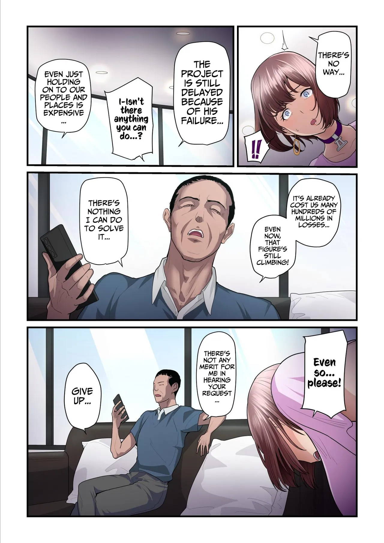 [Ura no Hikidashi (Nizii)]Pakokatsu Oji-san to Kaede-chan (1+2+3) | Kaede and The Sugar Daddy(1+2+3) [English] [Kusanuu] Page 245