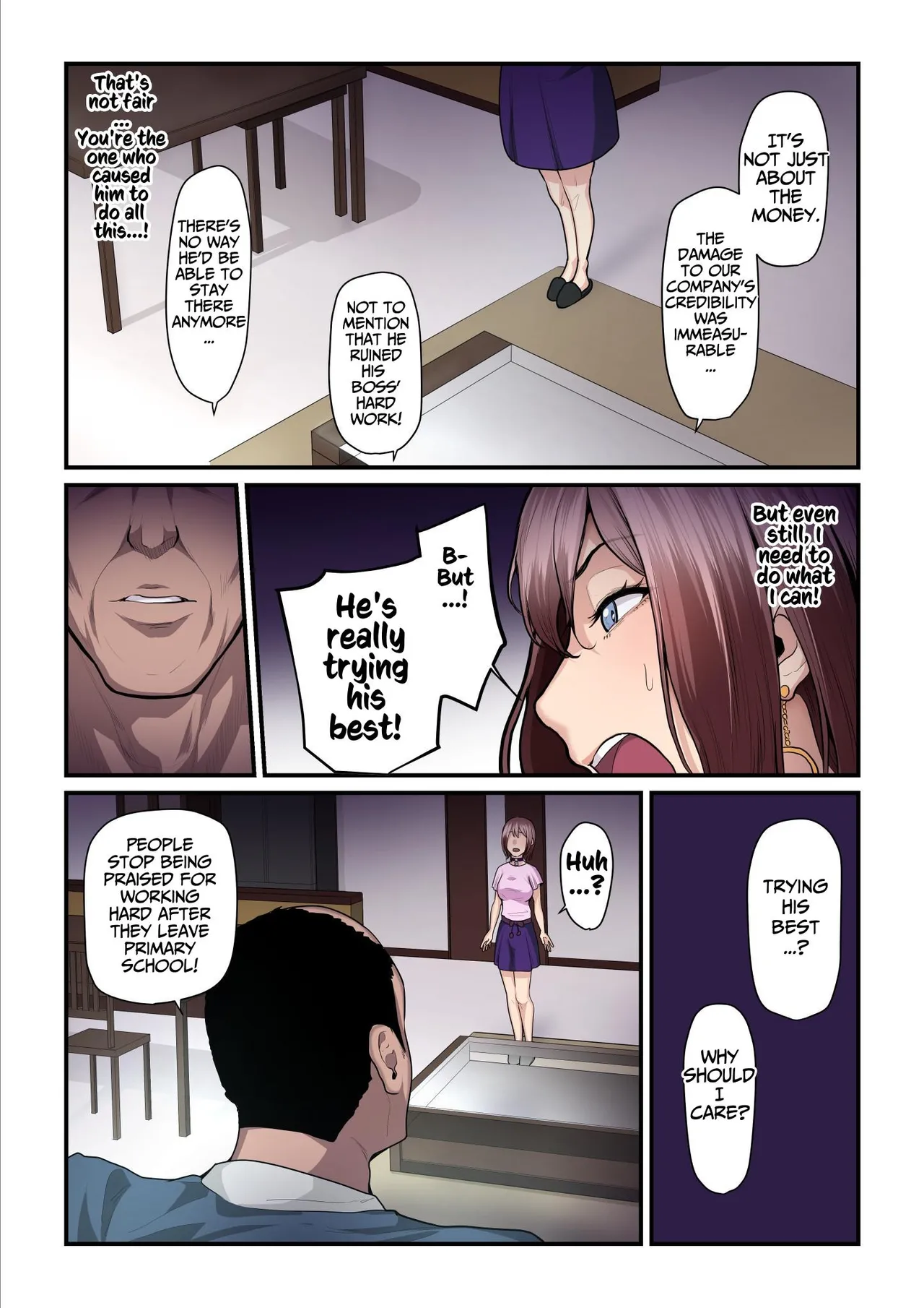 [Ura no Hikidashi (Nizii)]Pakokatsu Oji-san to Kaede-chan (1+2+3) | Kaede and The Sugar Daddy(1+2+3) [English] [Kusanuu] Page 246