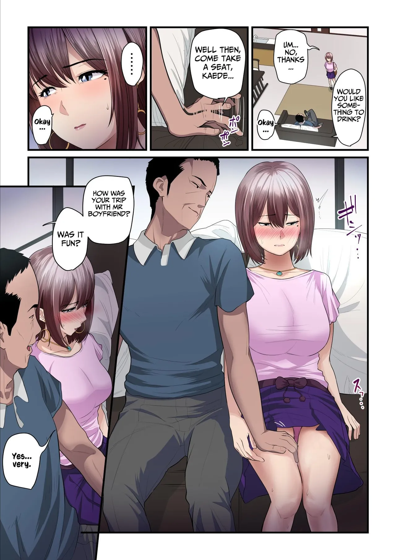 [Ura no Hikidashi (Nizii)]Pakokatsu Oji-san to Kaede-chan (1+2+3) | Kaede and The Sugar Daddy(1+2+3) [English] [Kusanuu] Page 88