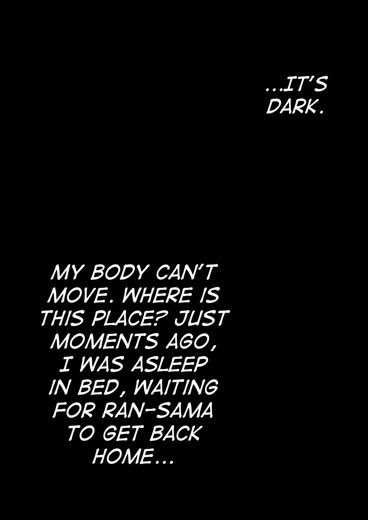 [Kanmi Cat (Miyase Nukko)]Boku wa Ran-sama ni Okasareru(Touhou Project) [English] [mysterymeat3] [Digital] Page 2