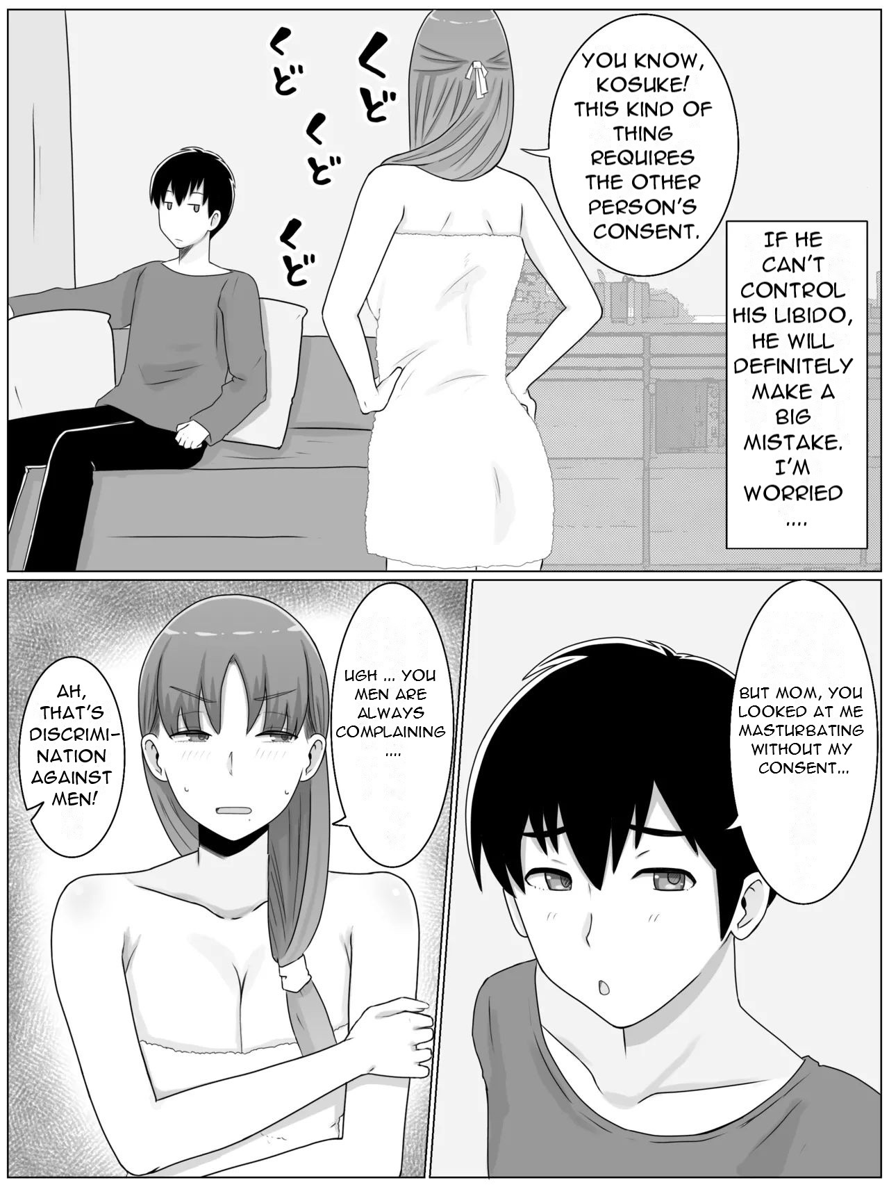 [Saimonke]Kaa-san to Shitai Koto ~ Zetsurin Musuko to no Seikatsu Kaisou Hen | What I want to do with My Mother ~ Sex Life with My Son Who Has...[English] [DarklordMTLs] [Decensored] Page 21