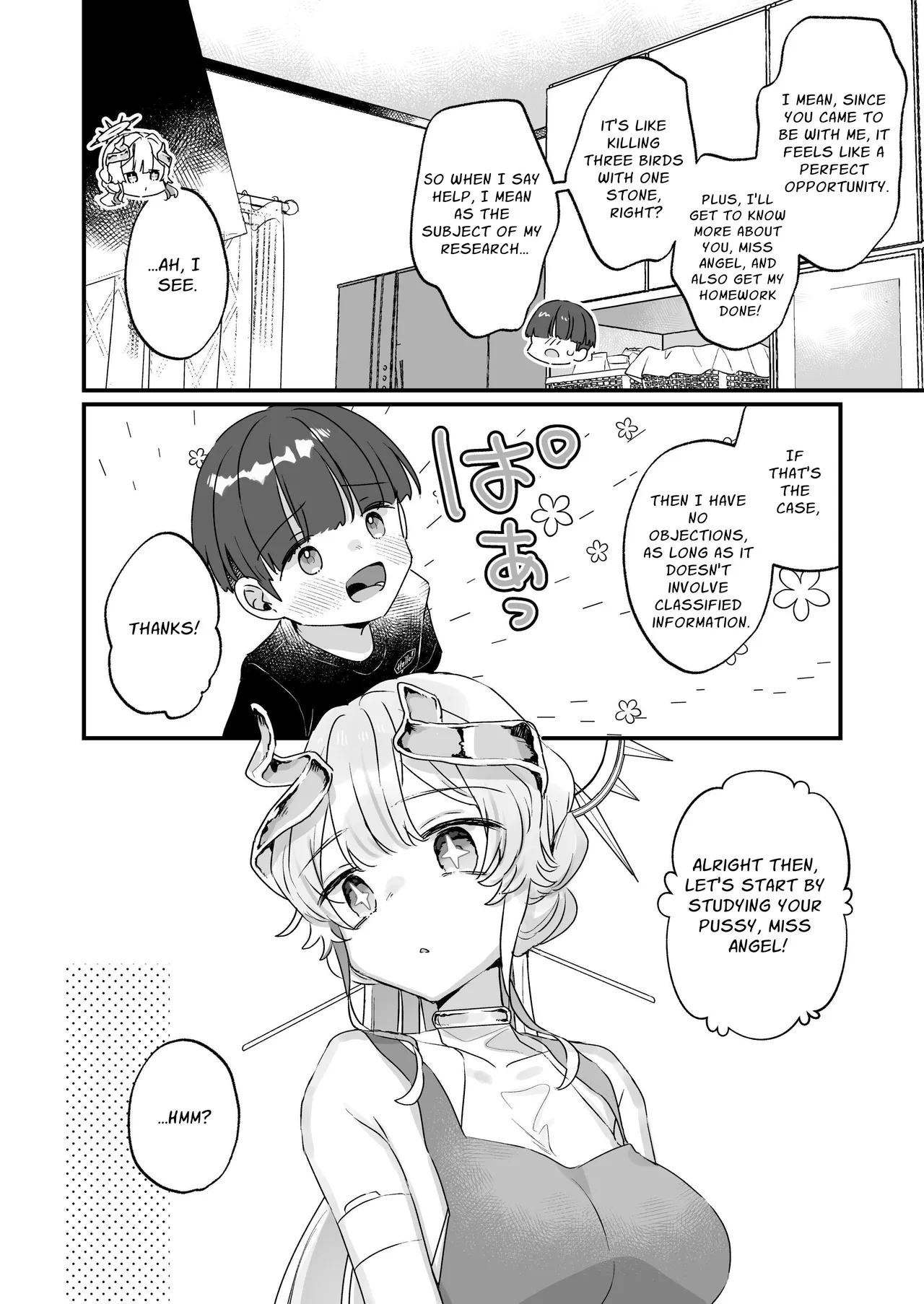 [Tenkirin (Kanroame)]Zoku Onaho Ochishita Kikai Tenshi-sama to Boku no Natsuyasumi | My Summer Vacation with a Fallen Faphole Mech Angel 2[English] [Translatoranon] [Digital] Page 17