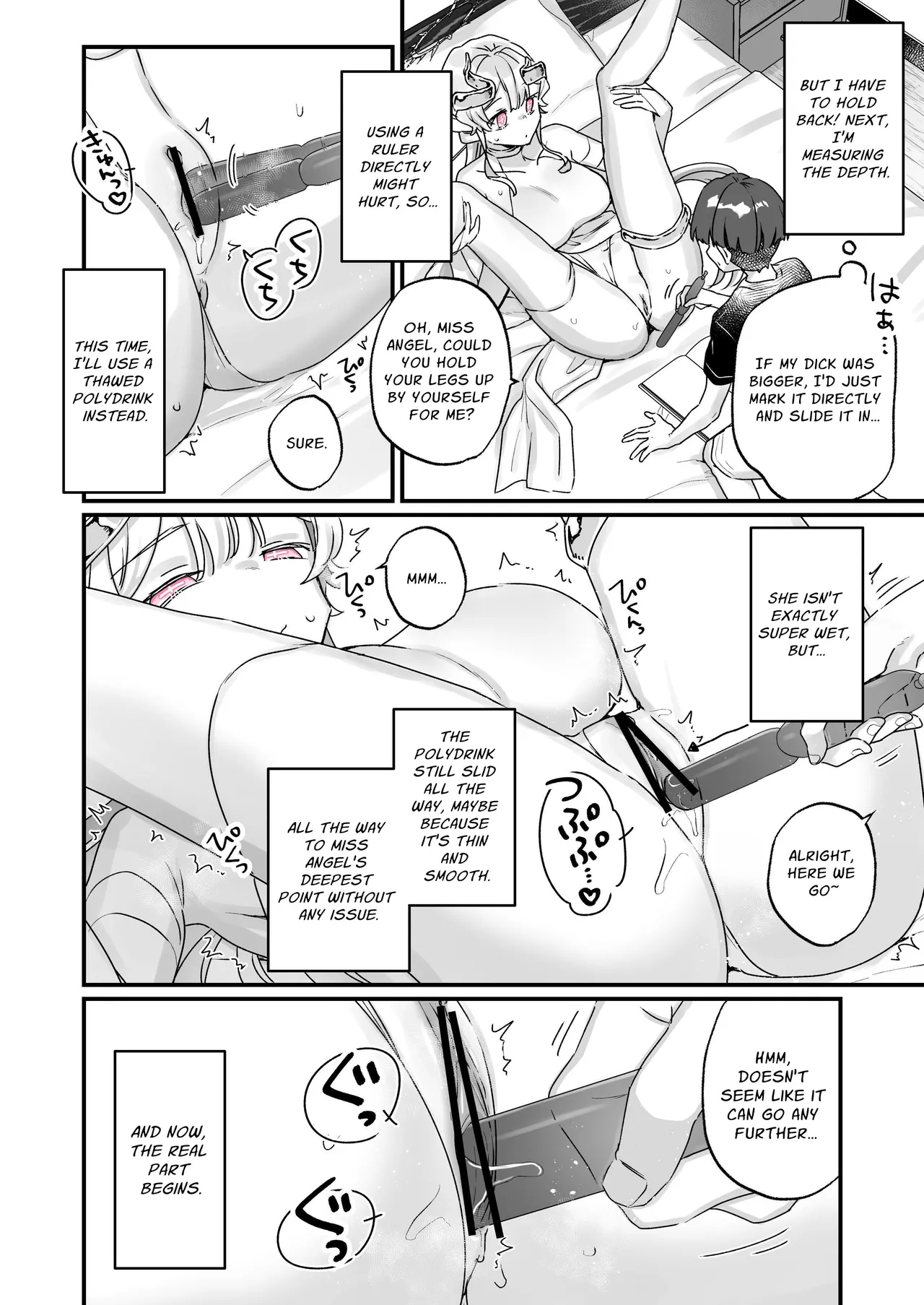 [Tenkirin (Kanroame)]Zoku Onaho Ochishita Kikai Tenshi-sama to Boku no Natsuyasumi | My Summer Vacation with a Fallen Faphole Mech Angel 2[English] [Translatoranon] [Digital] Page 21