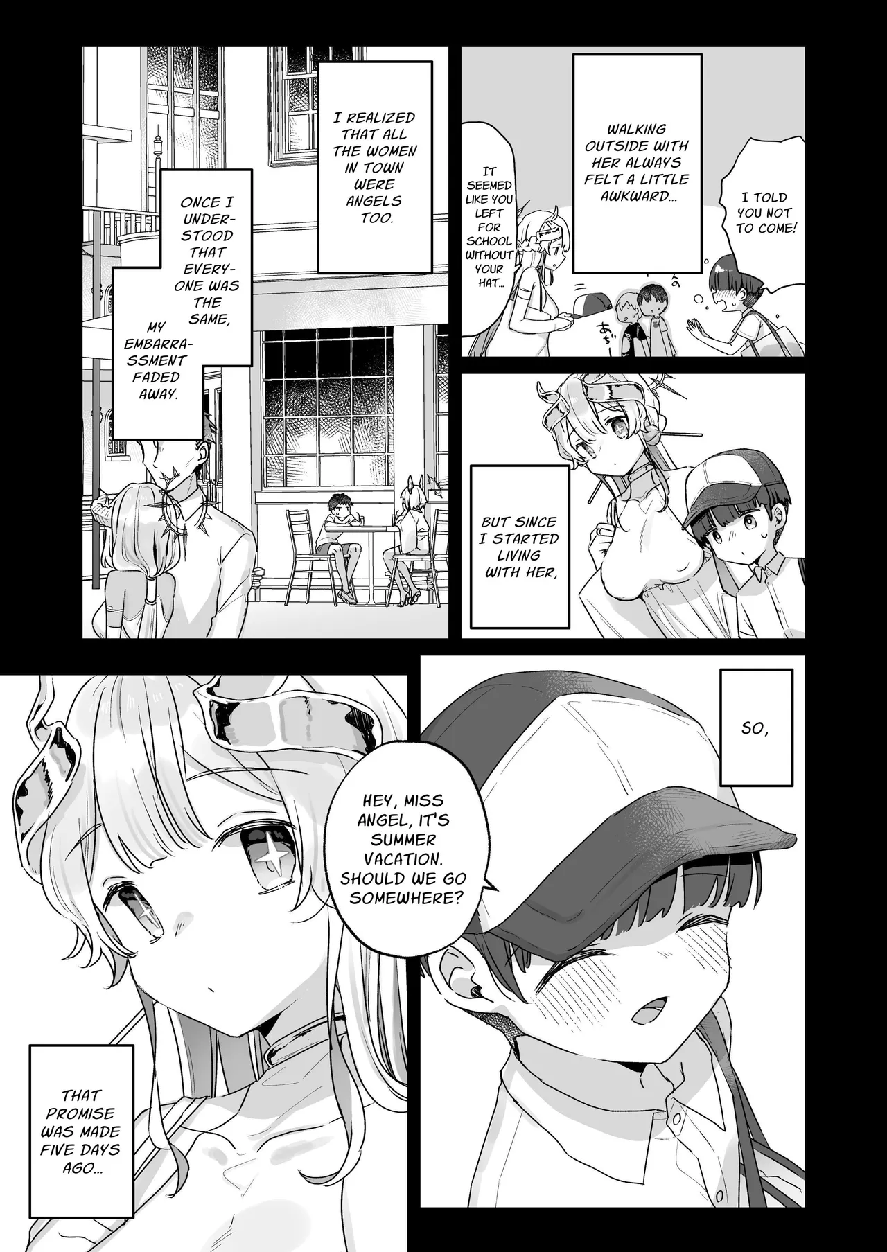 [Tenkirin (Kanroame)]Zoku Onaho Ochishita Kikai Tenshi-sama to Boku no Natsuyasumi | My Summer Vacation with a Fallen Faphole Mech Angel 2[English] [Translatoranon] [Digital] Page 4